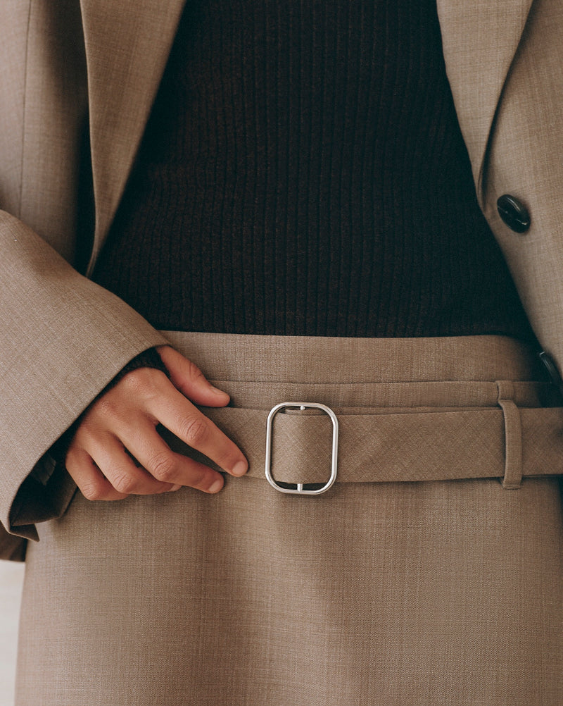 Bastille Belted Mini Skirt