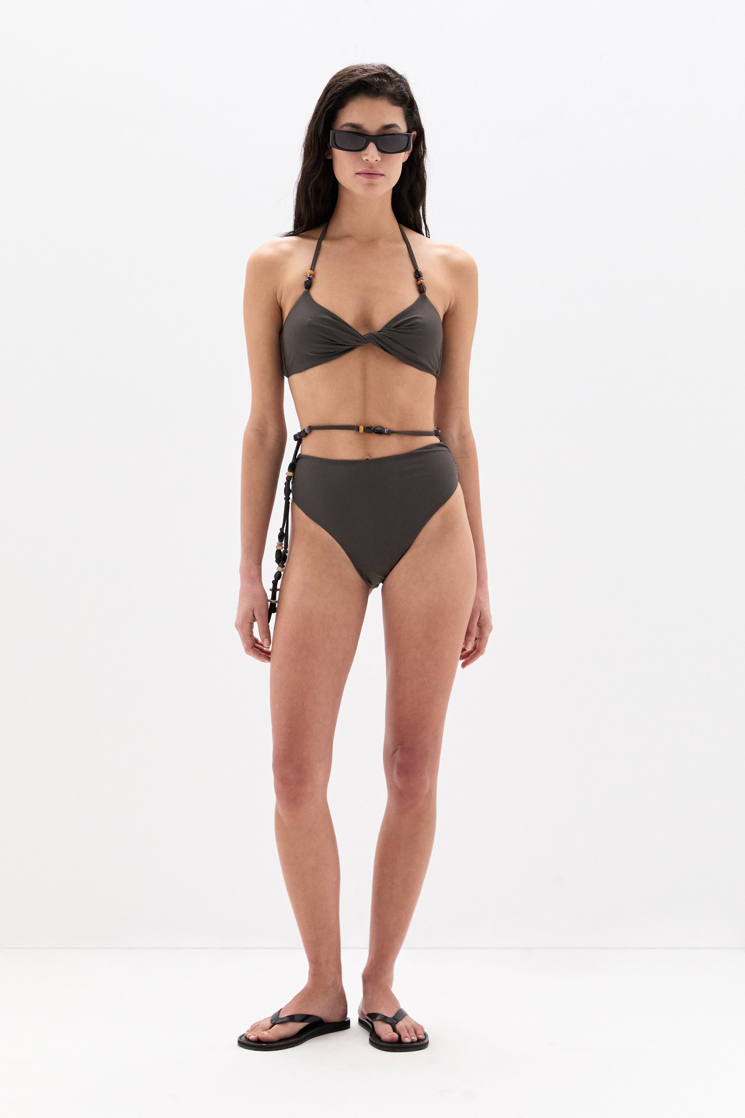 Lilah Beaded Belt Brief
