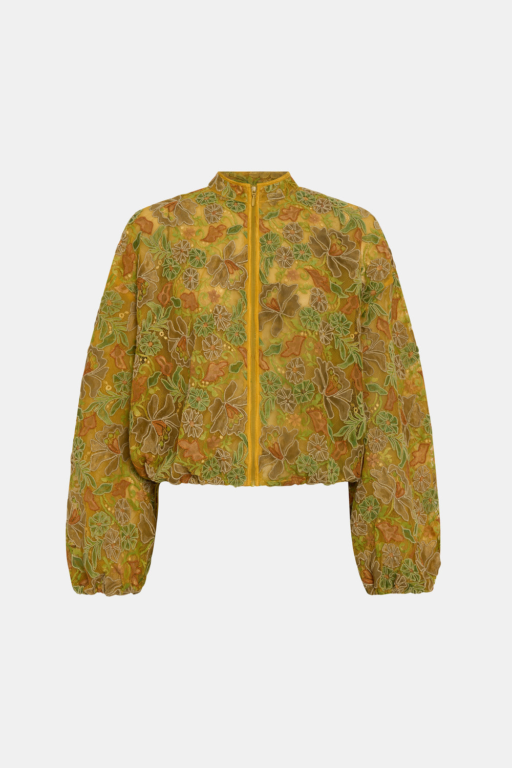 Lillie Lace Bomber Jacket