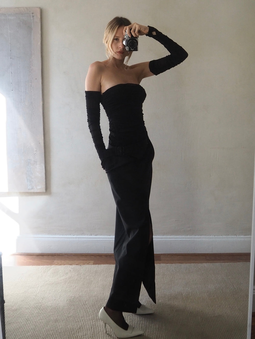 Leonardo Belted Skirt