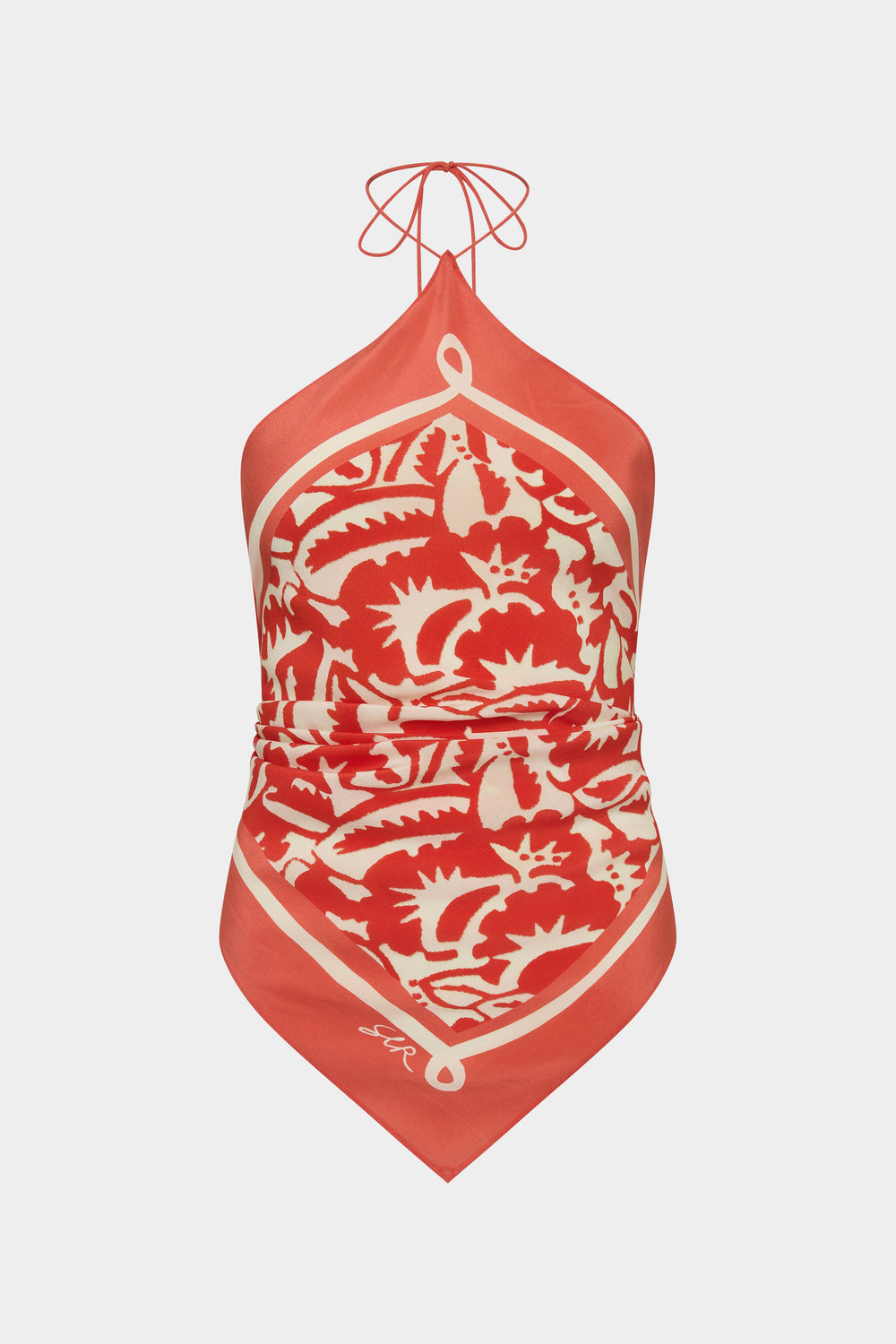 Palmera Scarf Top