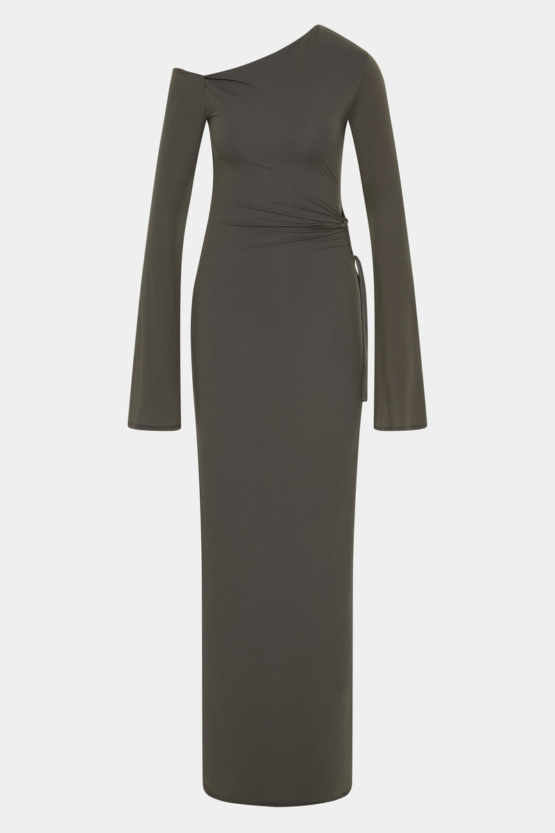 Hana Tie Maxi Dress