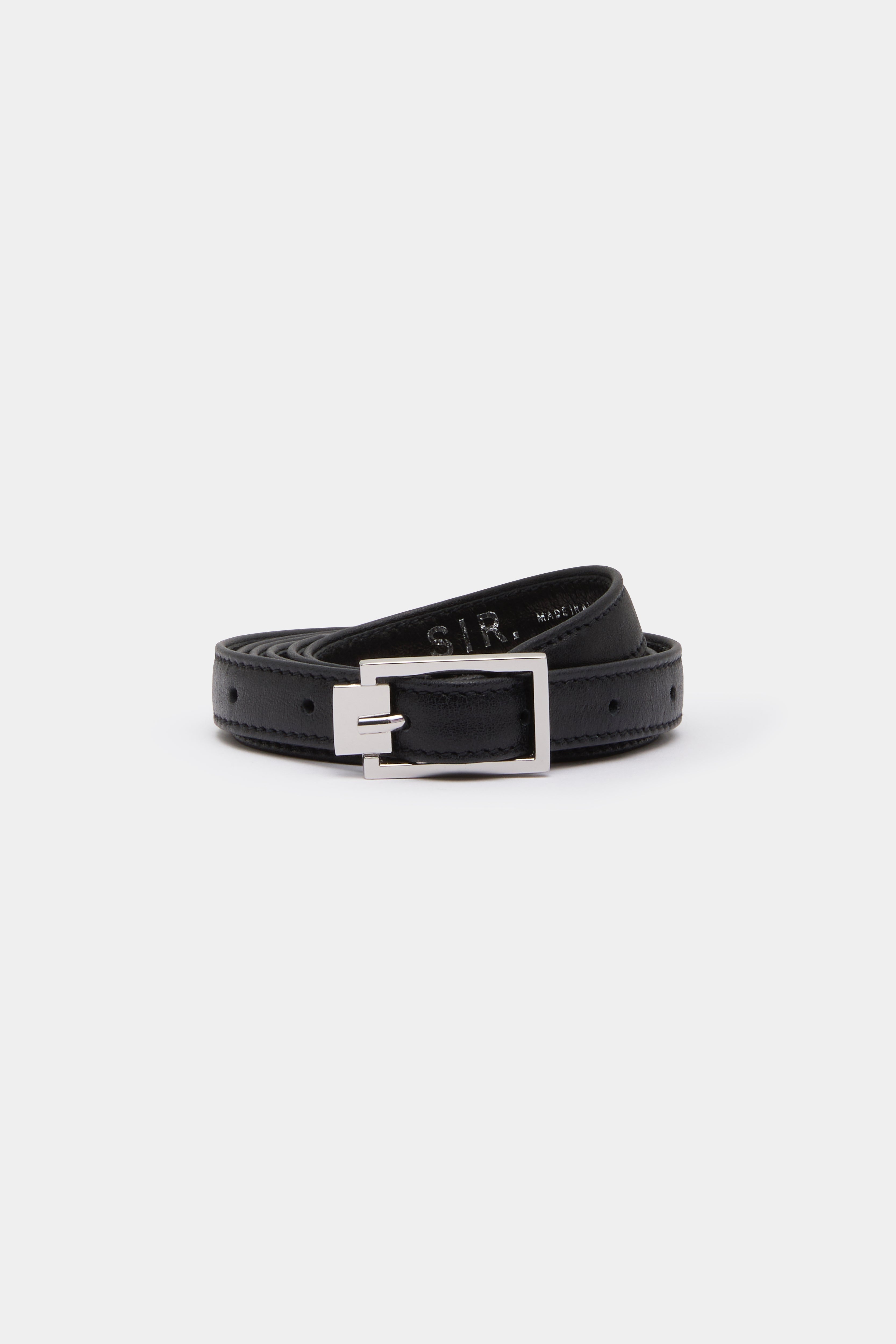 Classic Leather Wrap Belt