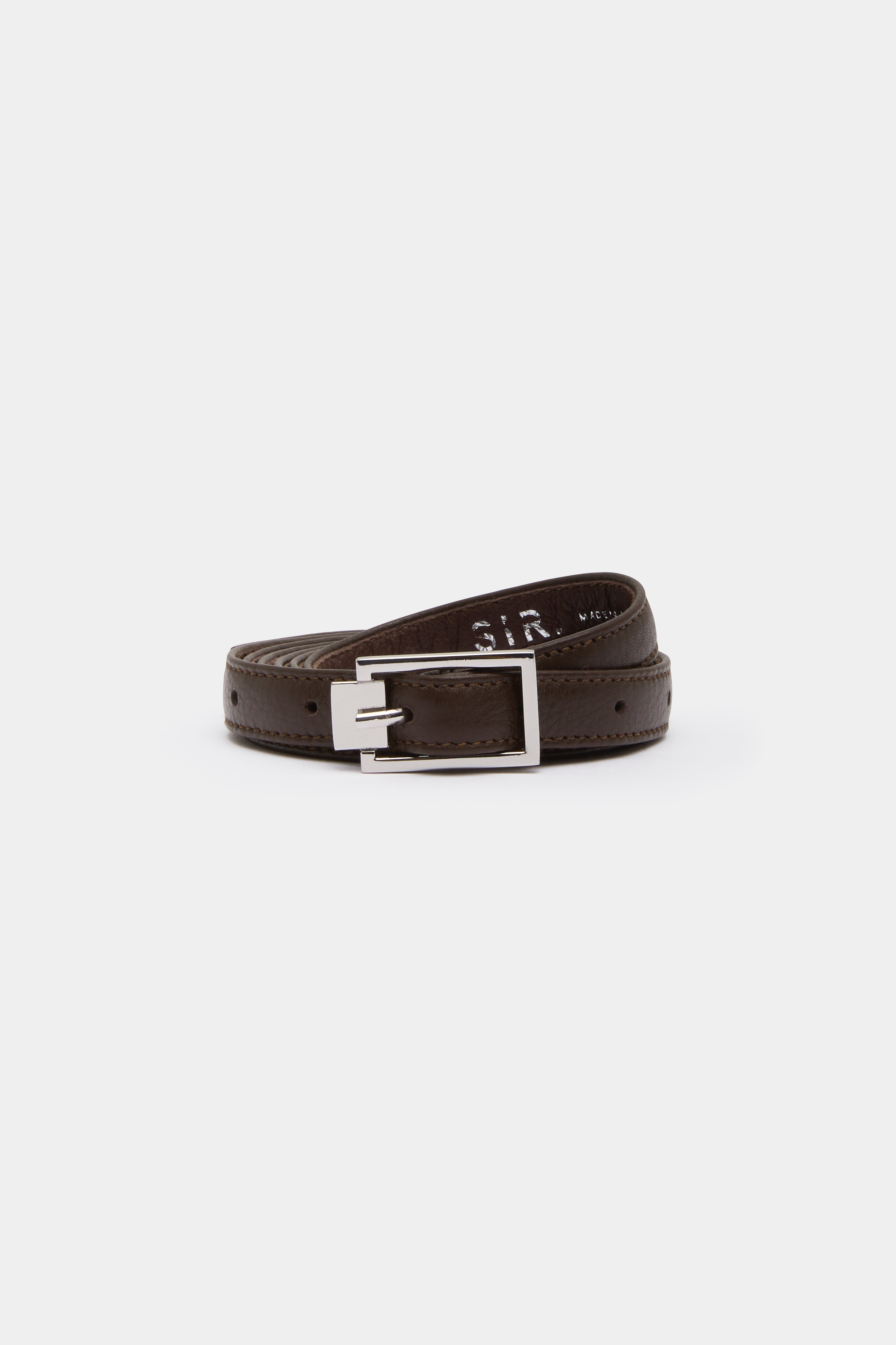 Classic Leather Wrap Belt