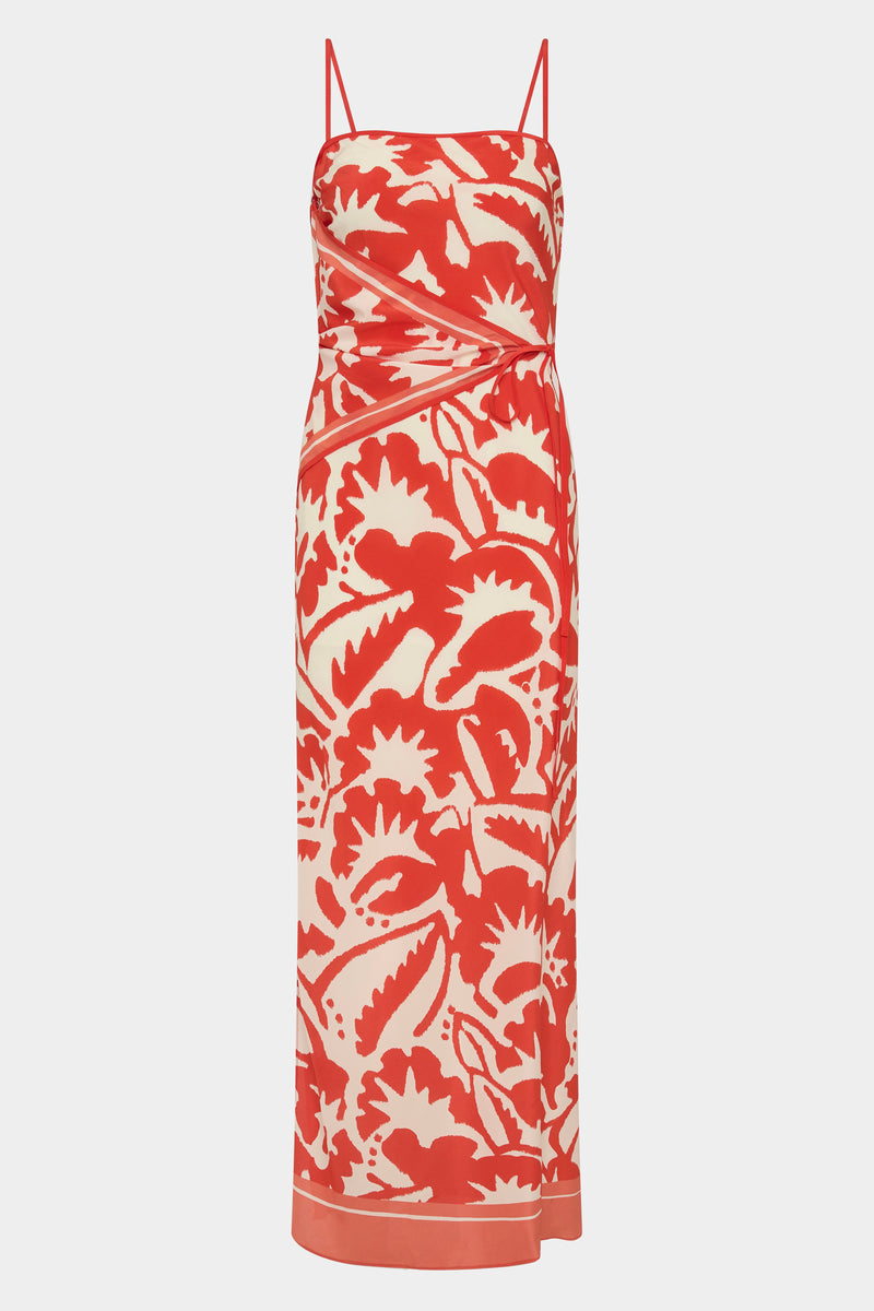 Palmera Scarf Maxi Dress
