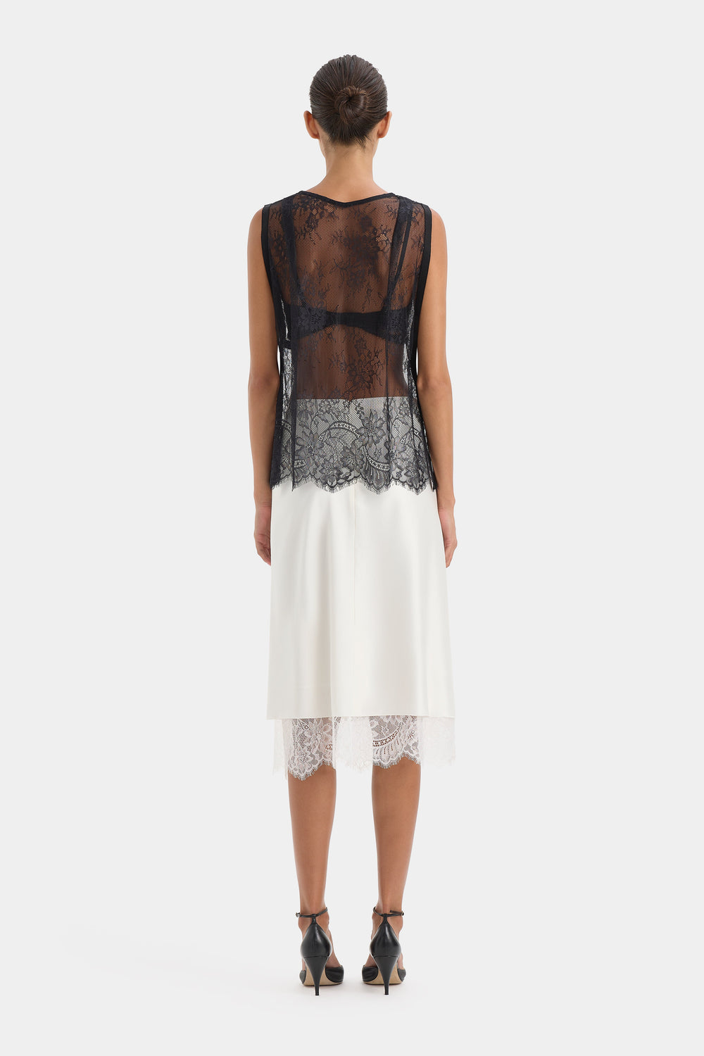 Ingrid Lace Midi Skirt