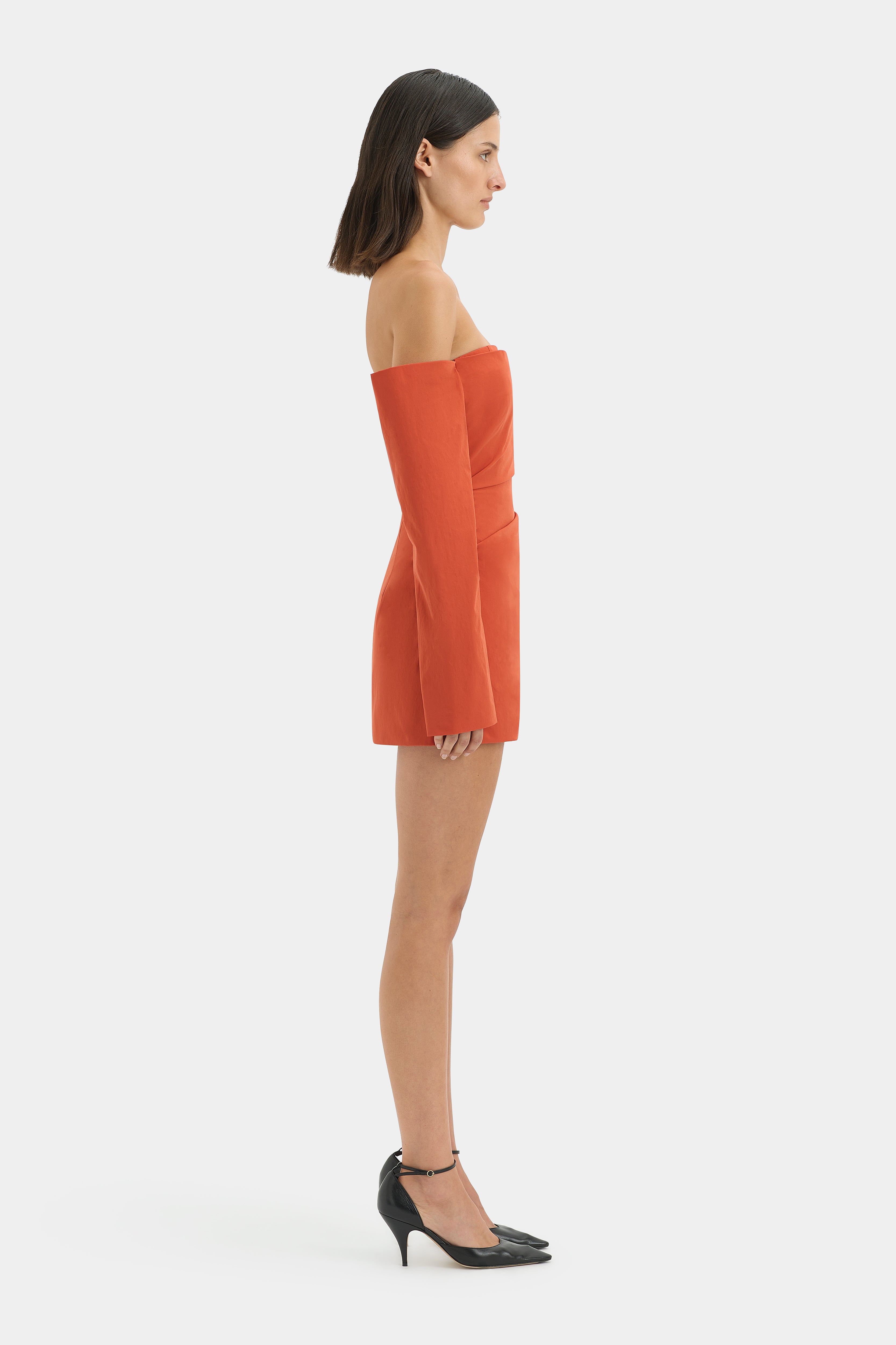 Rossana Off Shoulder Mini Dress