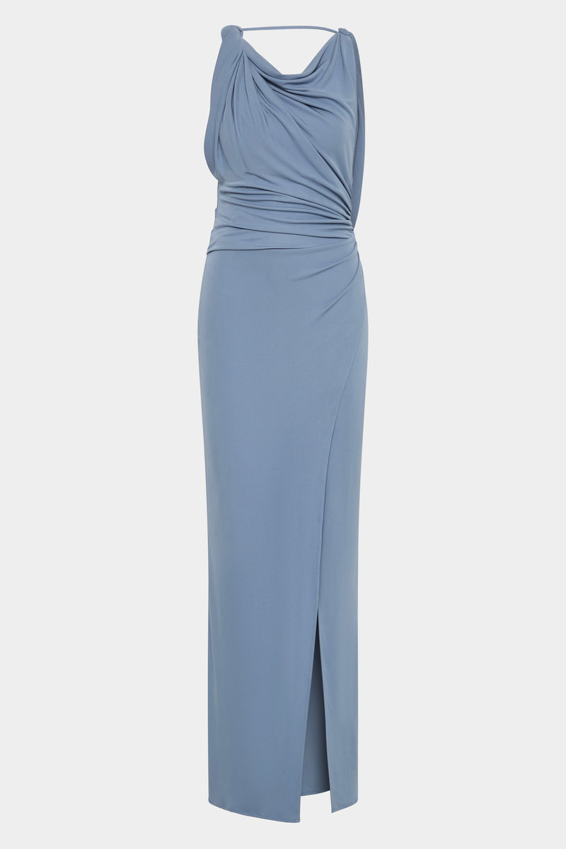 Olenna Twist Low Back Gown