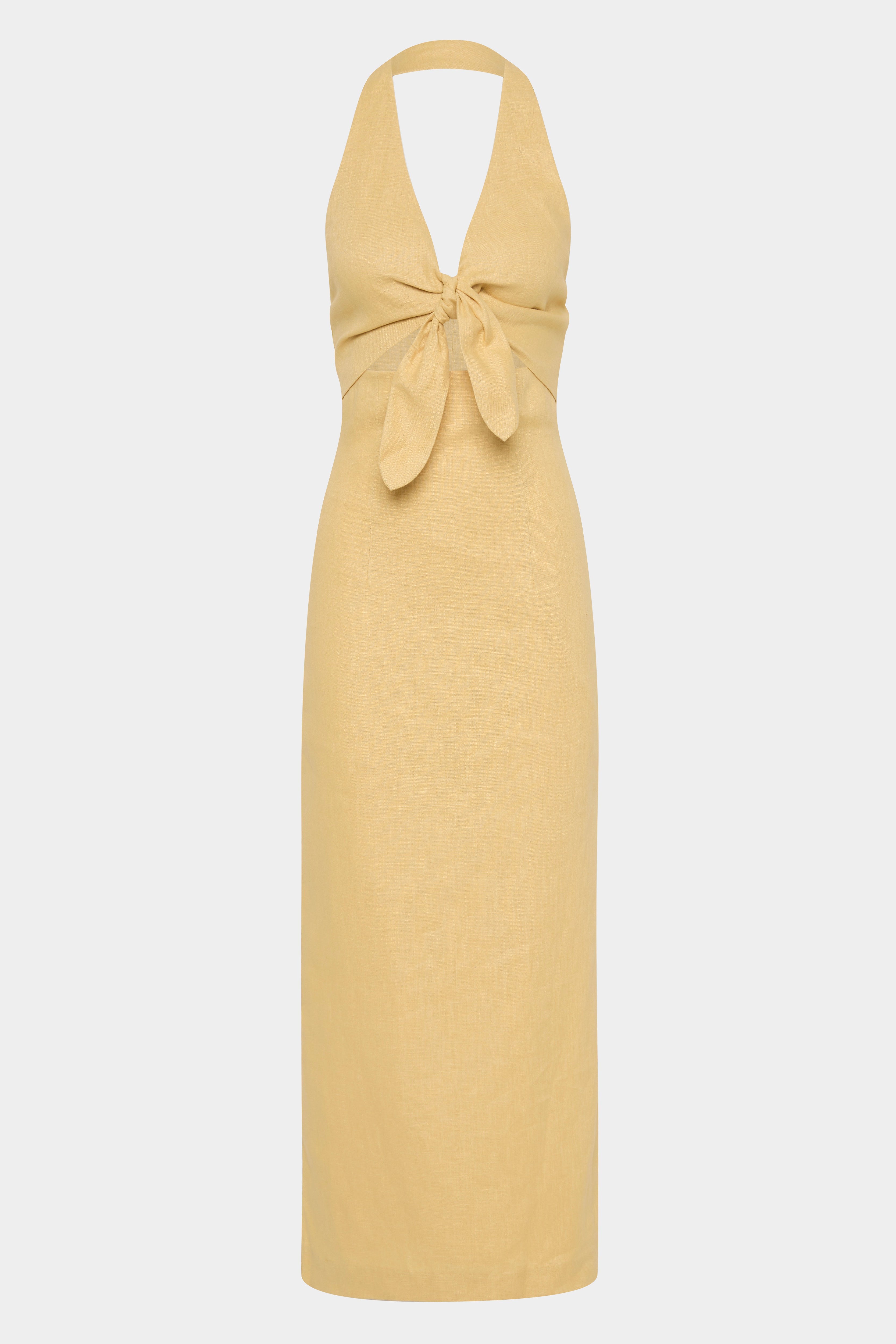 Carlotta Tie Midi Dress