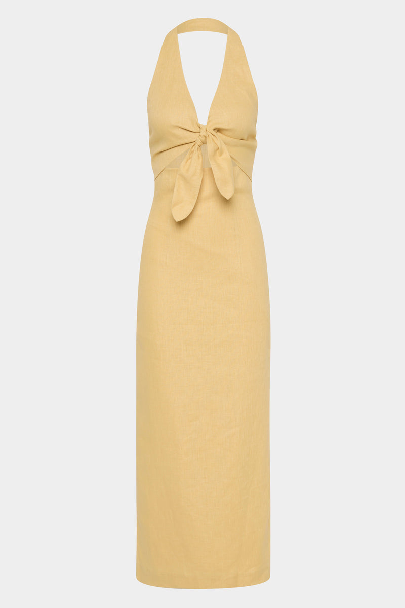 Carlotta Tie Midi Dress