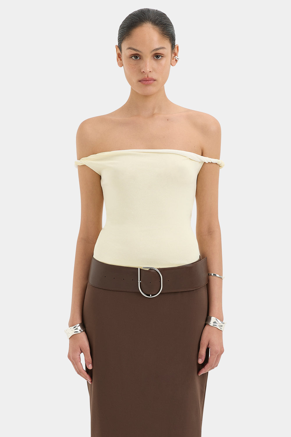 Elia Off Shoulder Twist Top