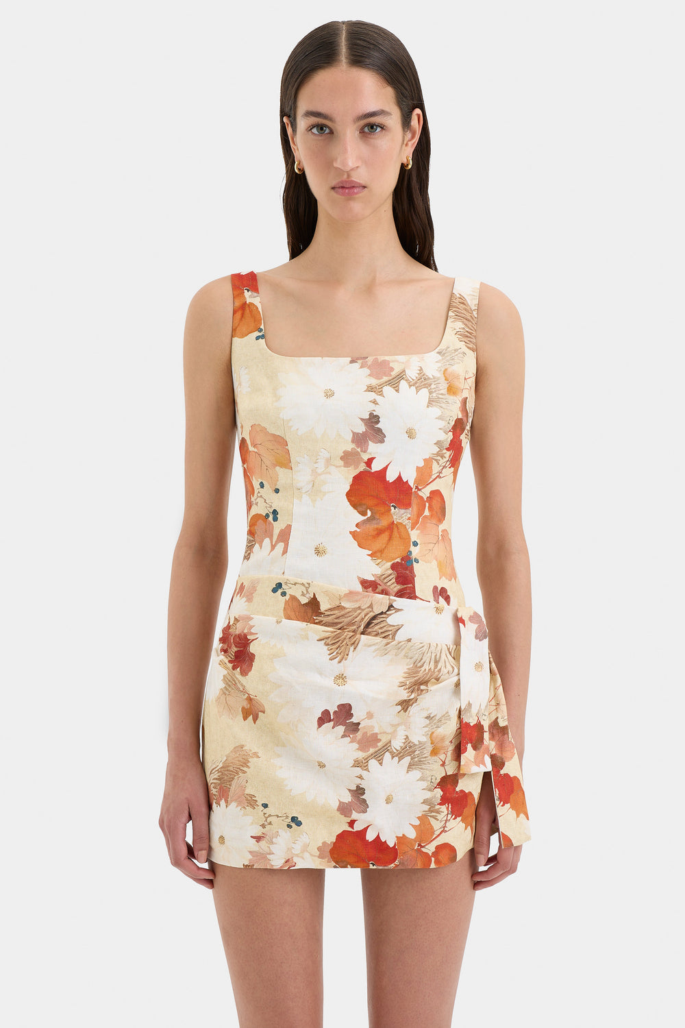 Jessamine Tie Mini Dress