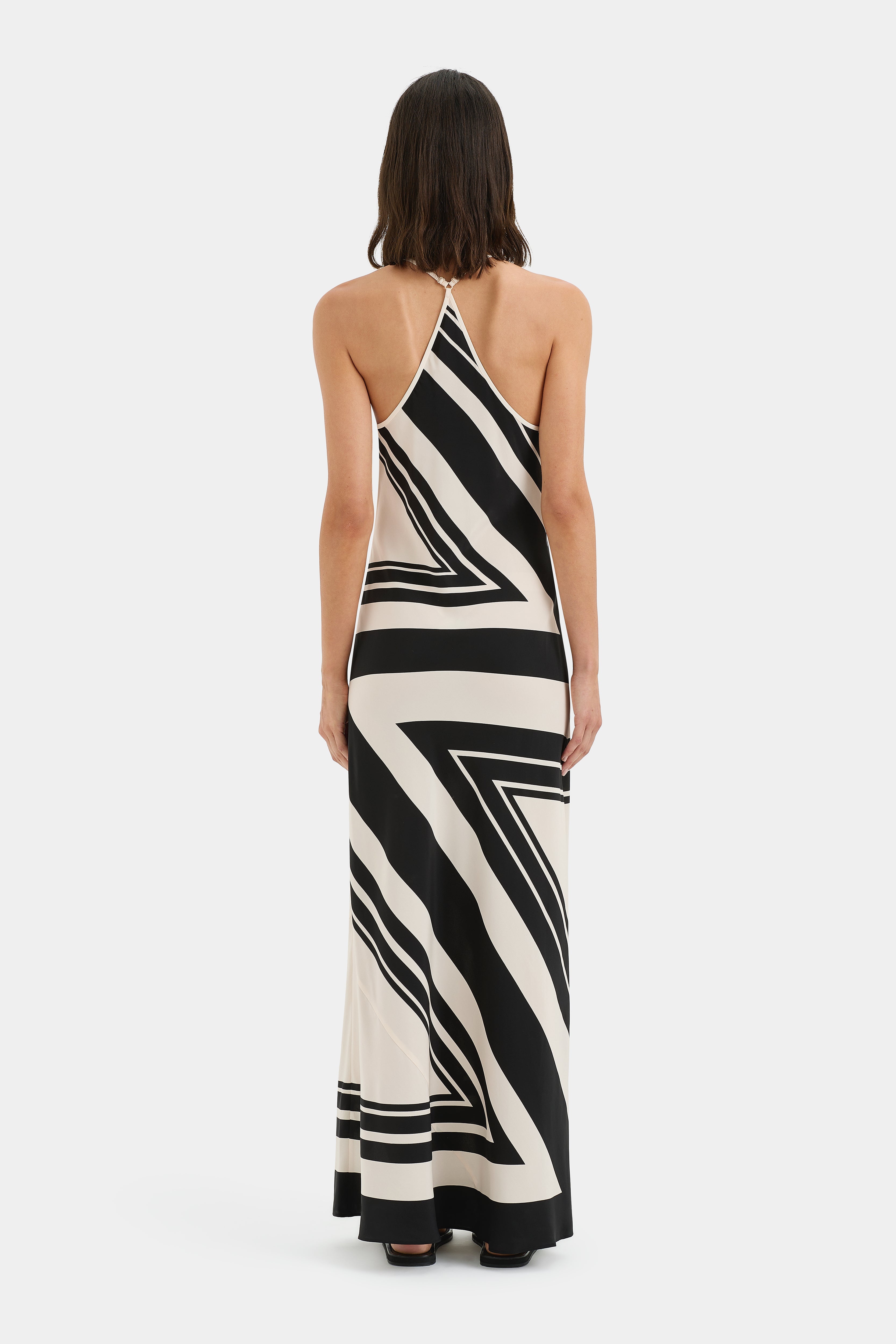 Pietra V Neck Slip Dress