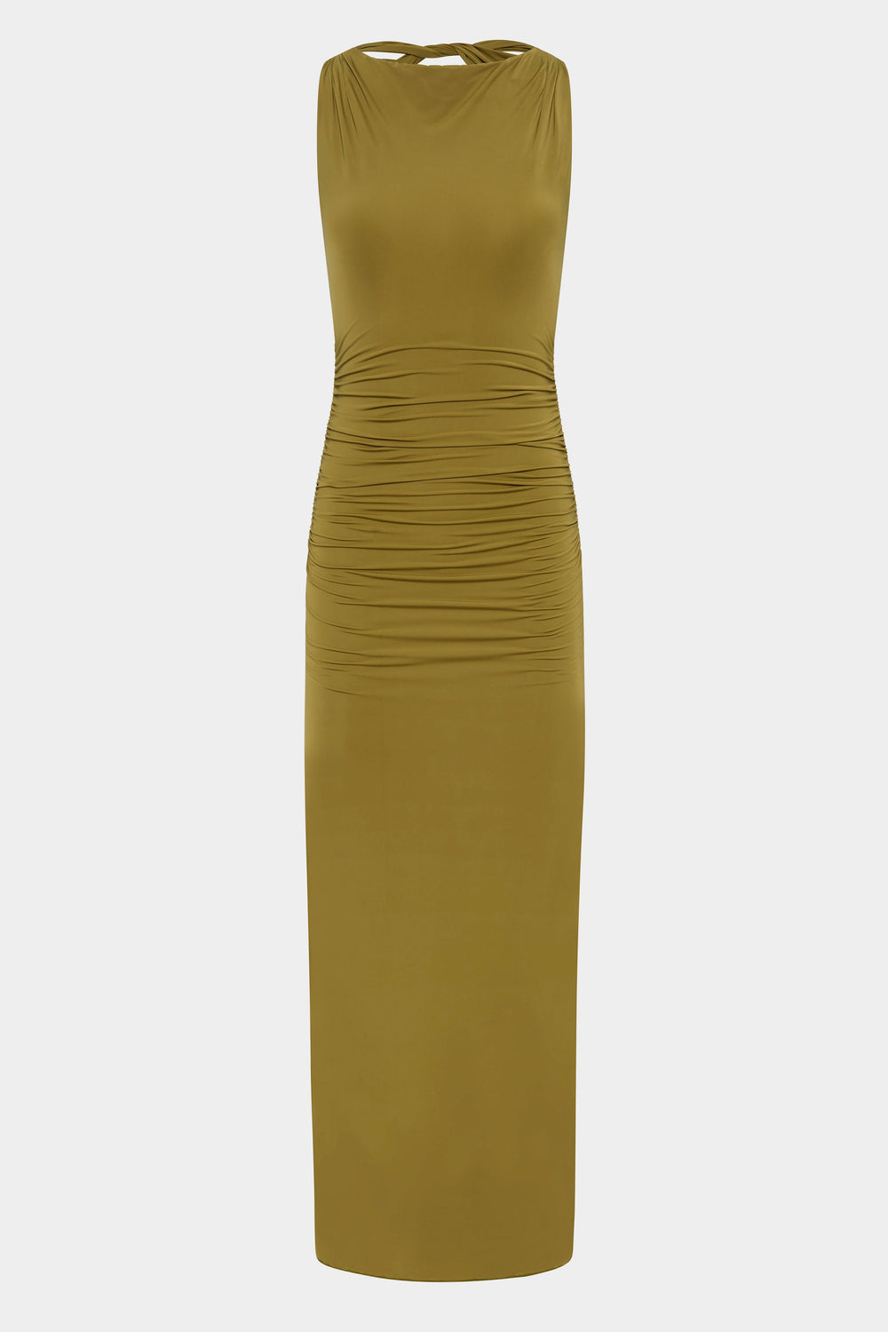 Cascina Twist Midi Dress