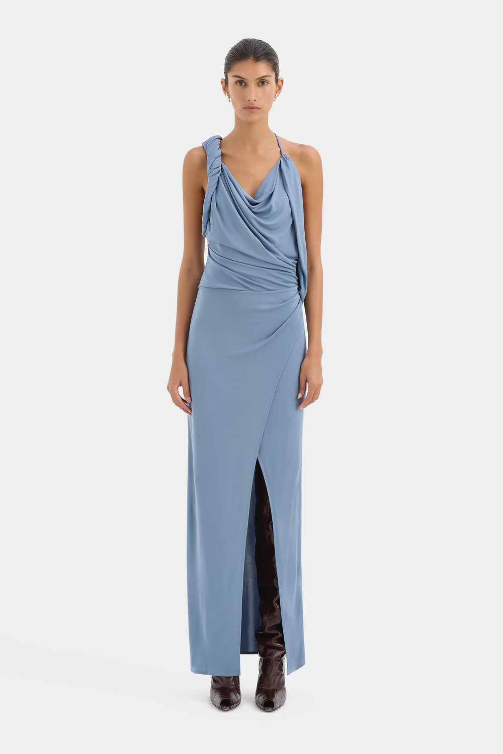 Olenna Twist Low Back Gown