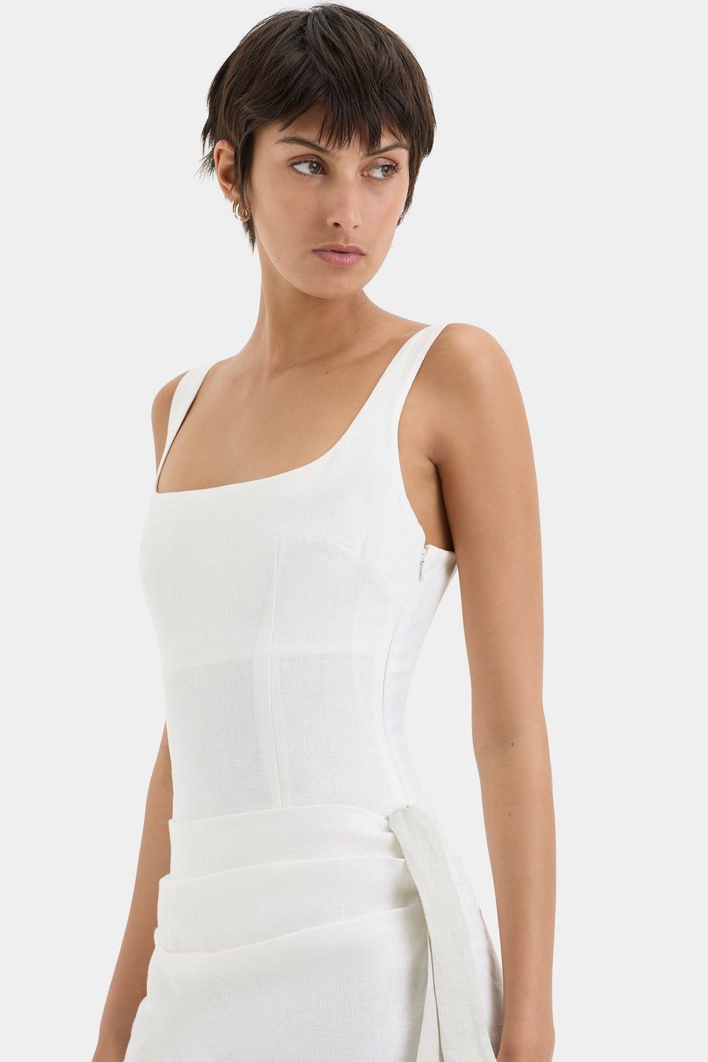 Jessamine Tie Mini Dress