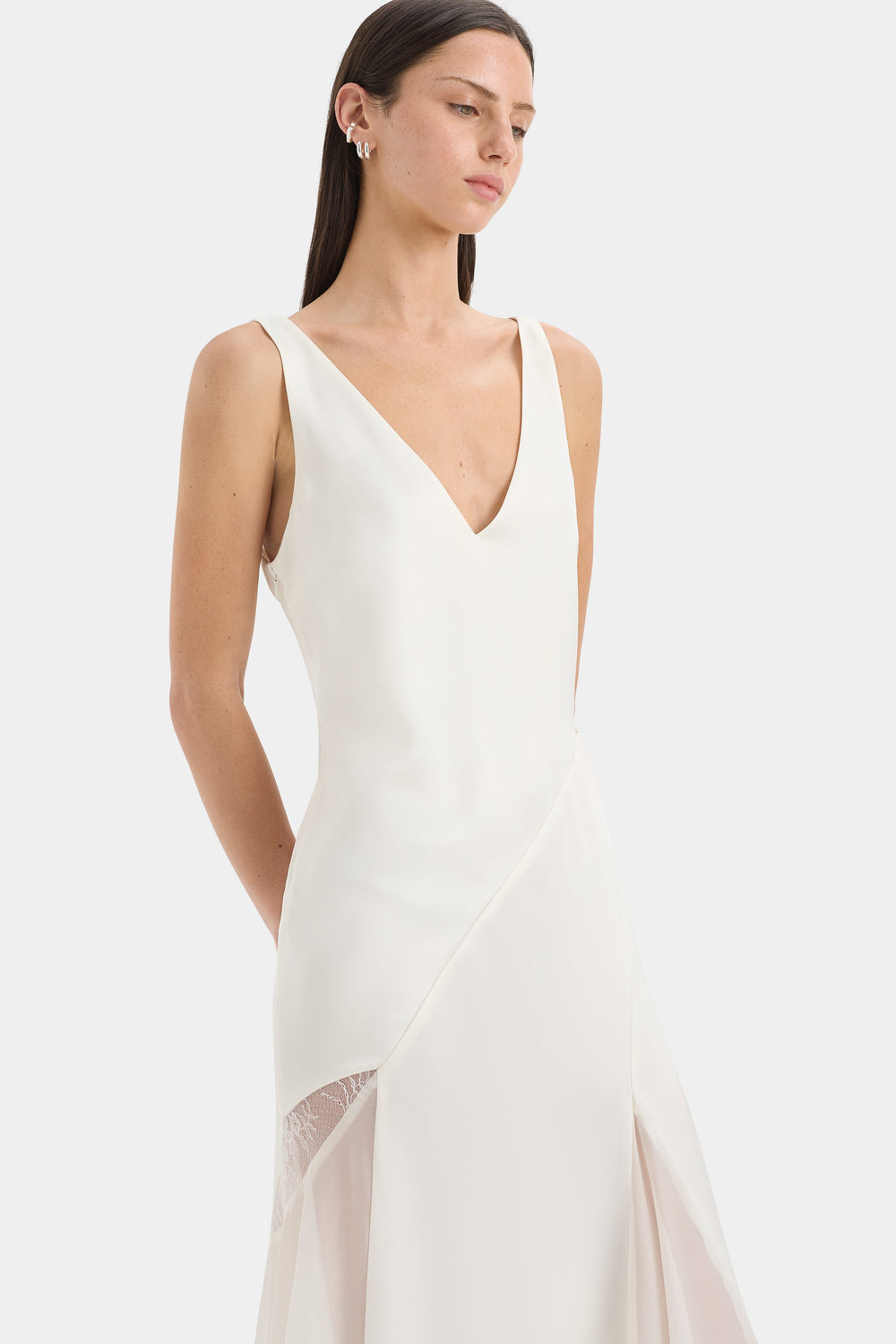 Ingrid Lace Midi Dress