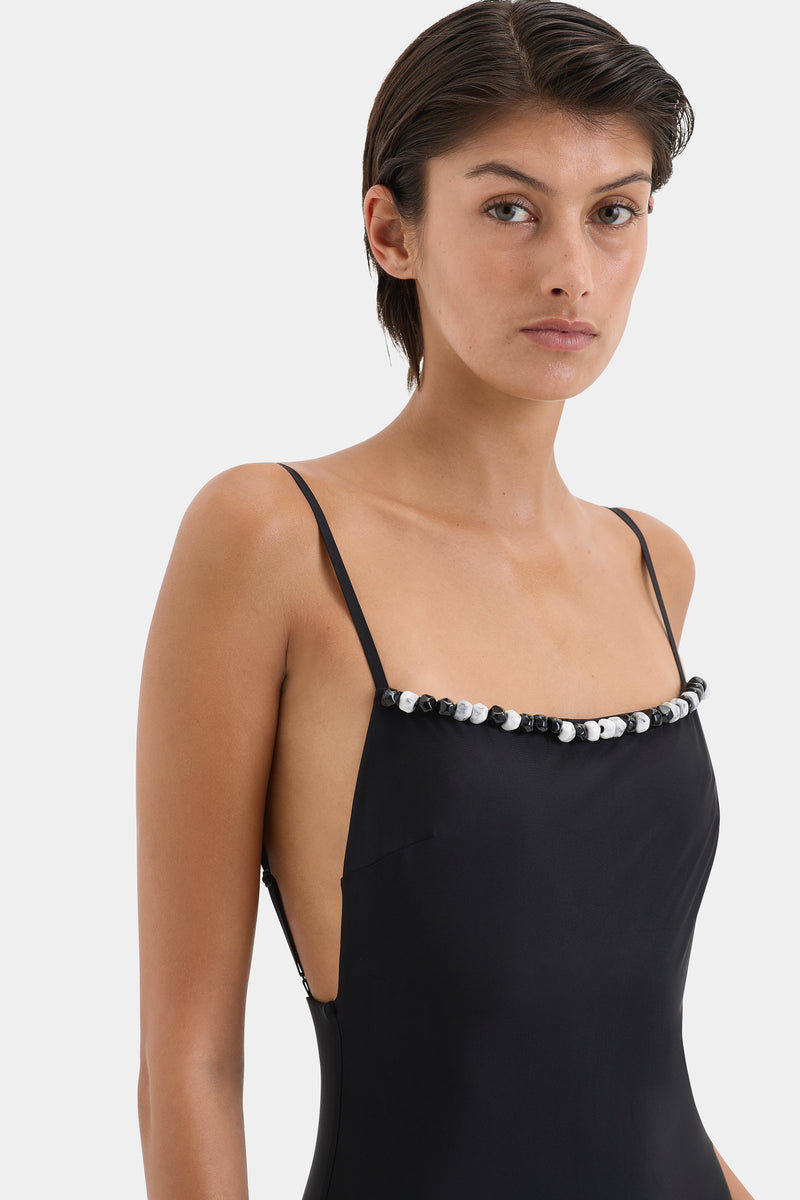Baci Beaded One Piece