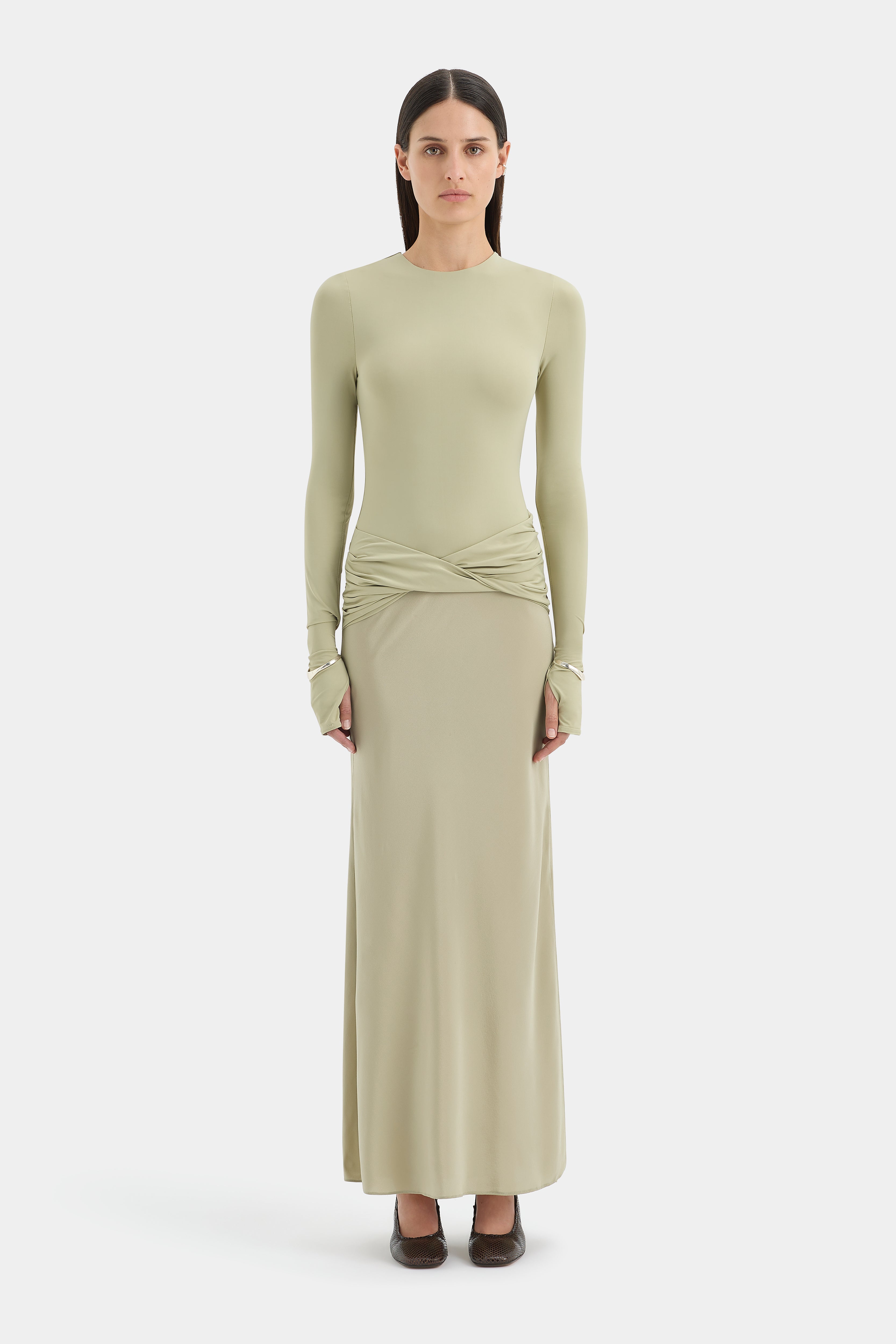 Milesi Twist Gown