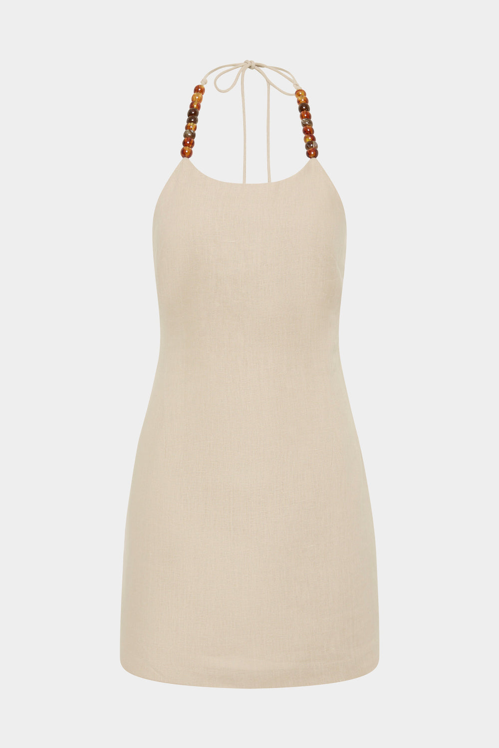 Moretti Halter Mini Dress
