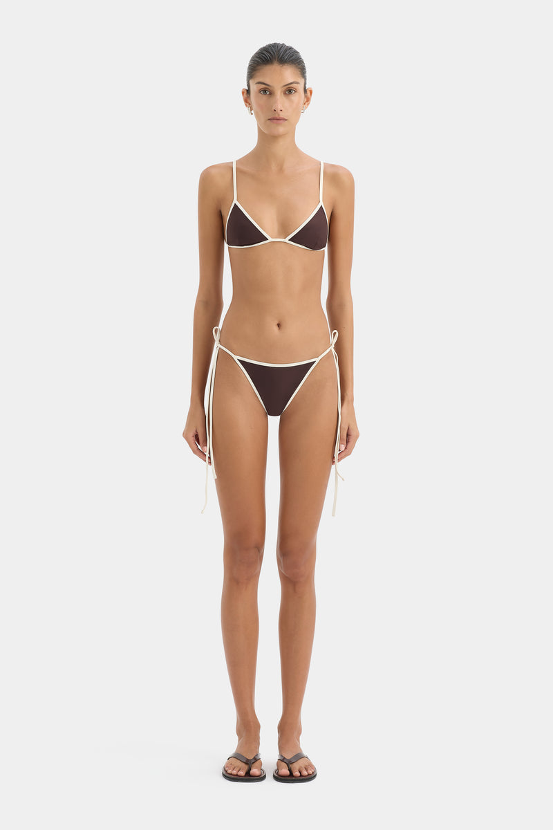 Ari Reversible Tie Triangle Top