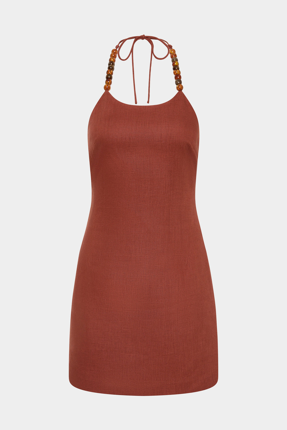 Moretti Halter Mini Dress