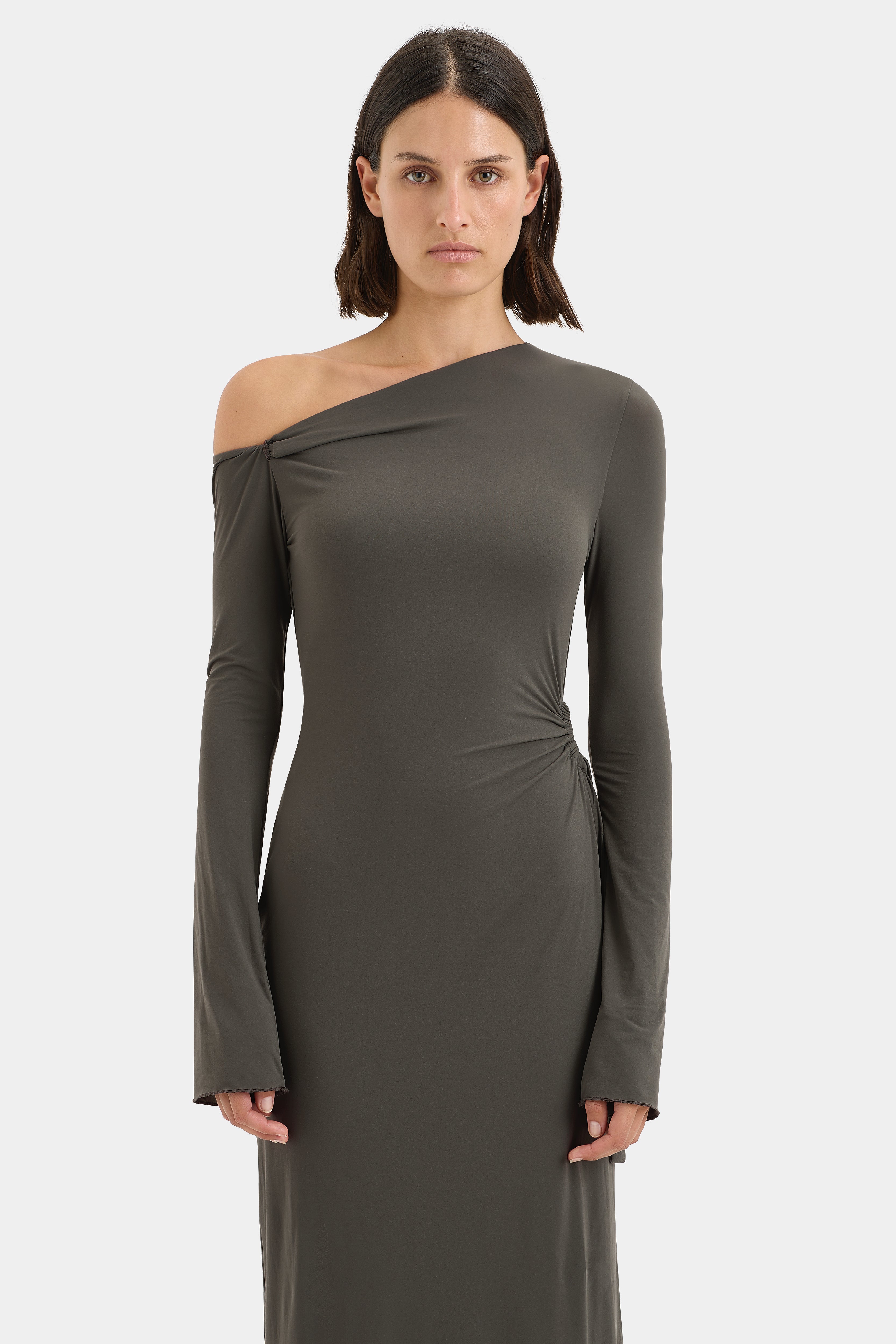 Hana Tie Maxi Dress