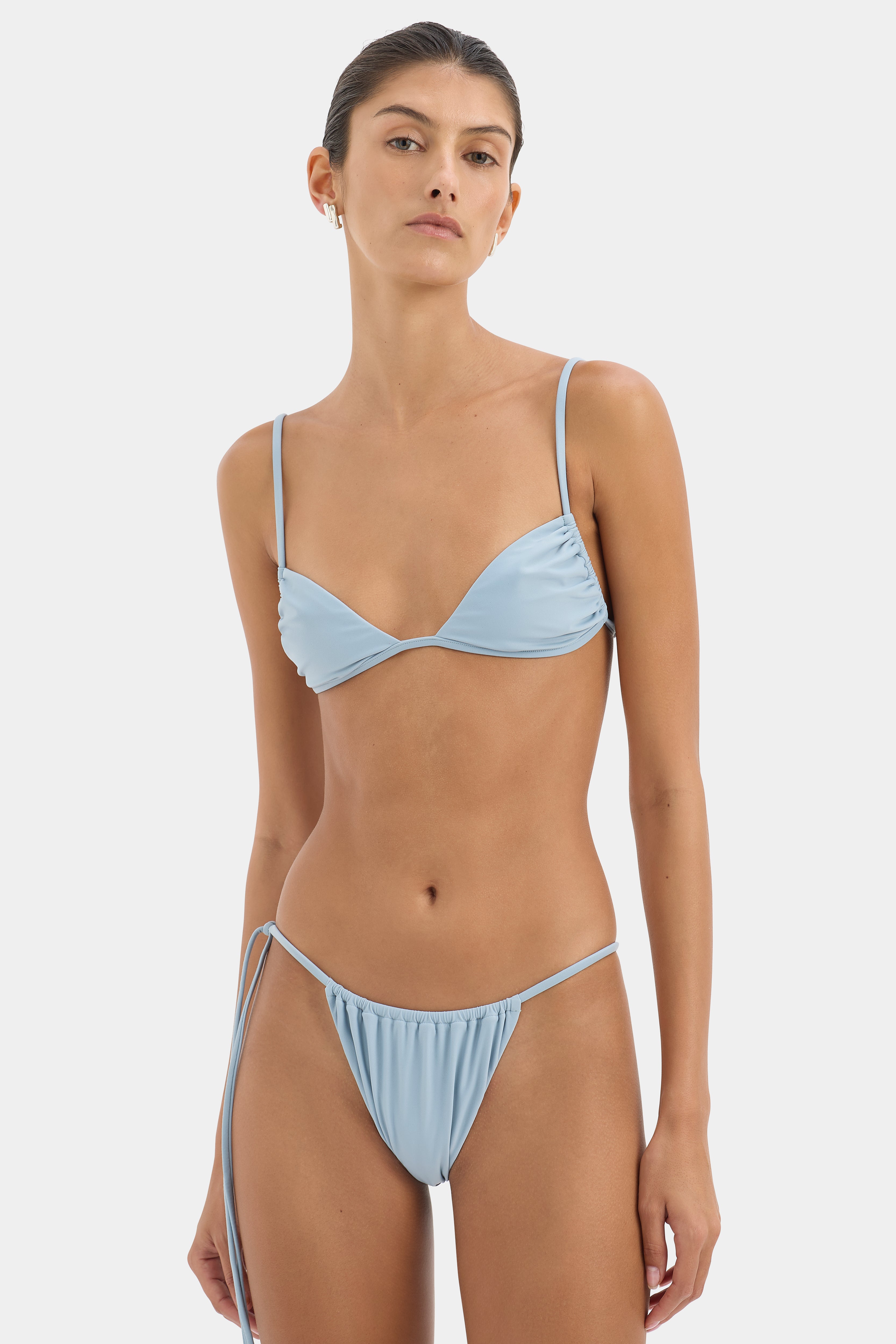 Lucie Gathered String Top