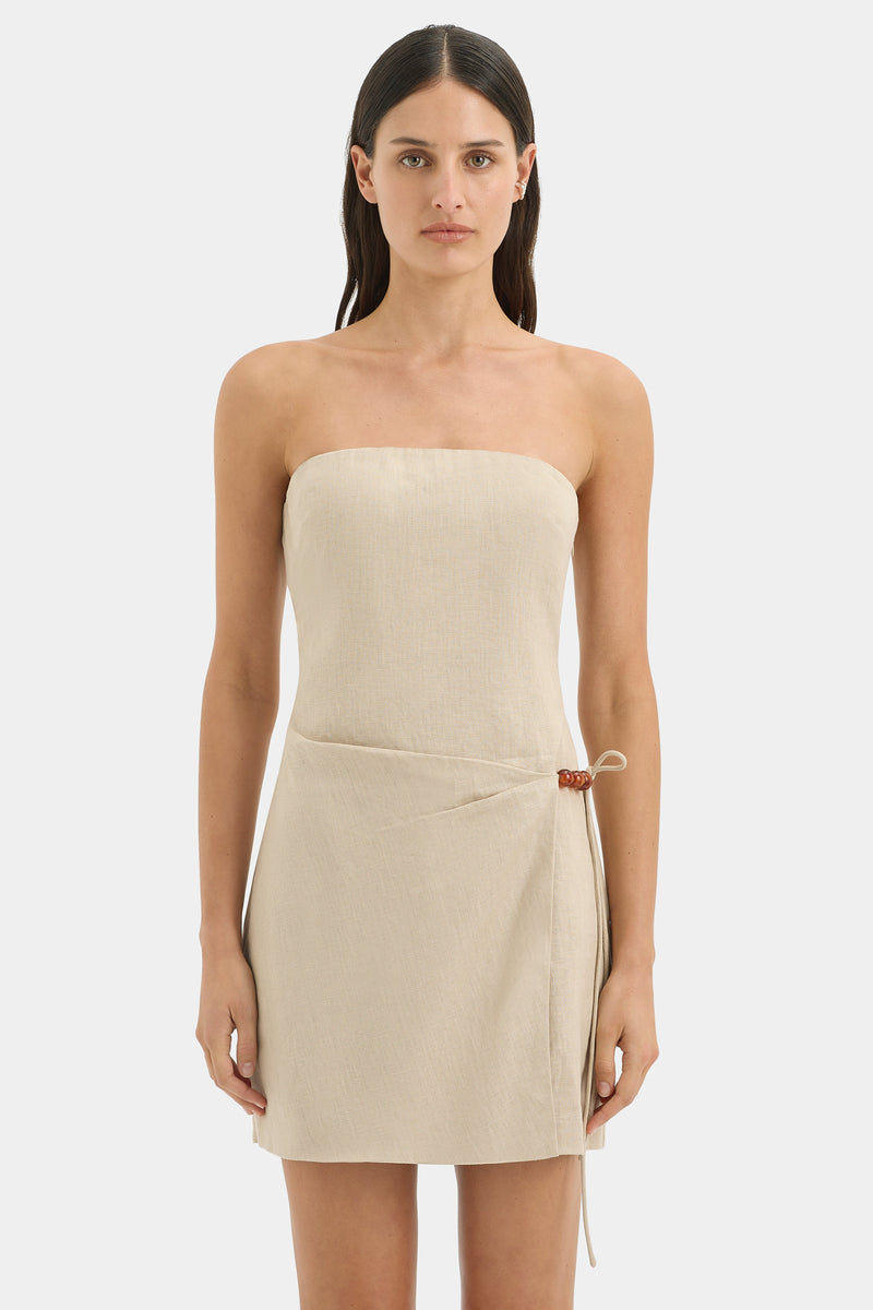 Moretti Strapless Mini Dress
