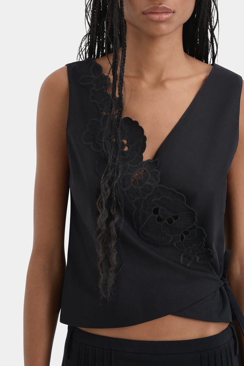 Klara Wrap Top