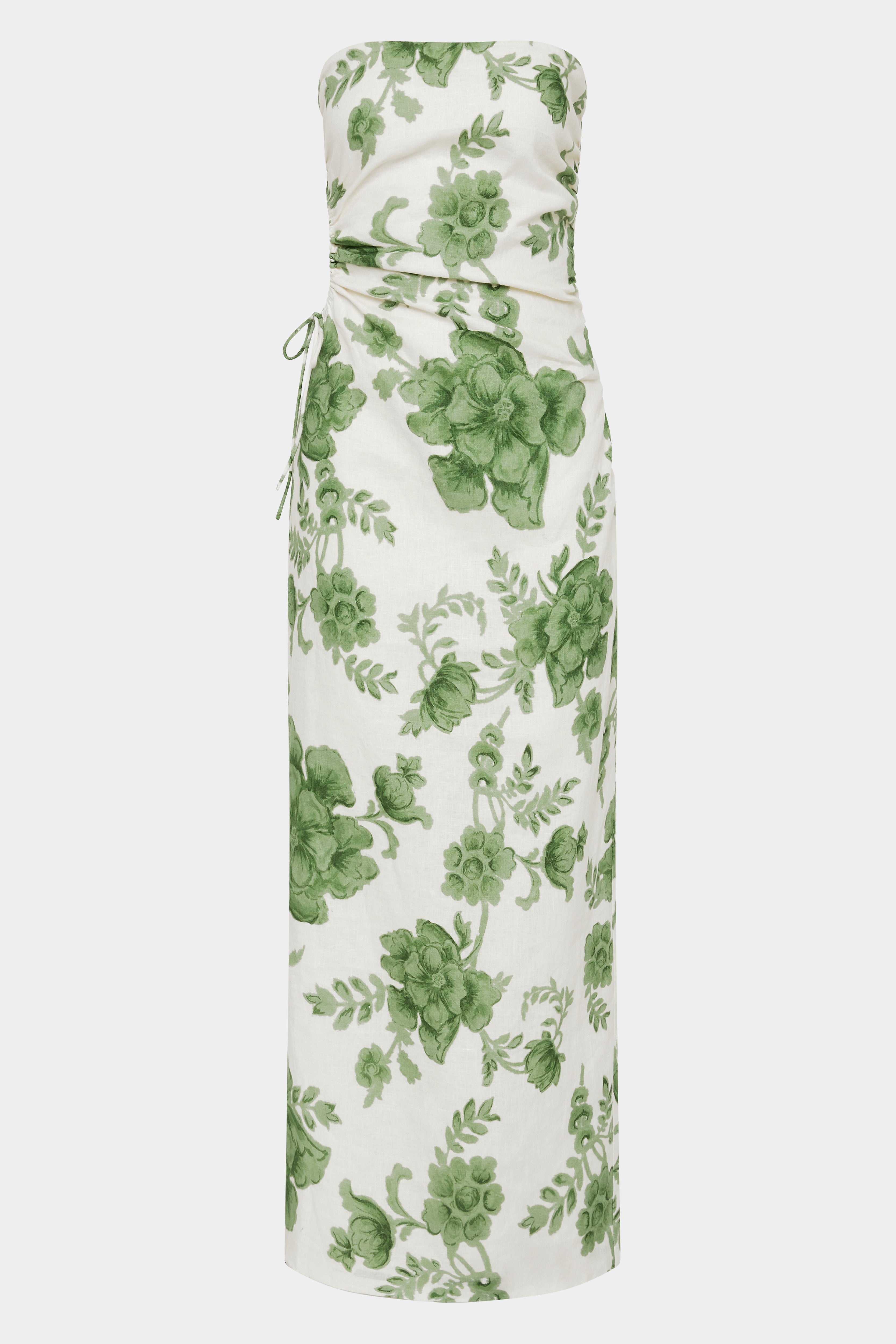 Gardella Strapless Midi Dress
