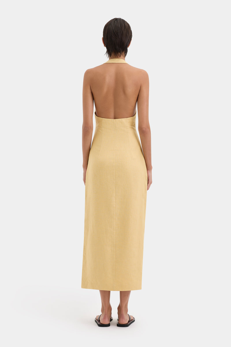 Carlotta Tie Midi Dress