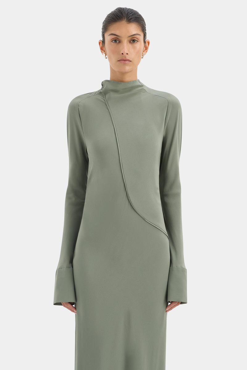 Rousseau Open Back Gown