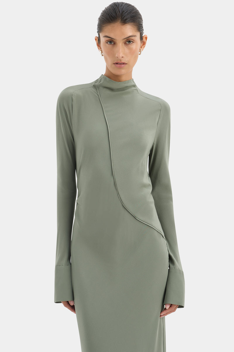 Rousseau Open Back Gown