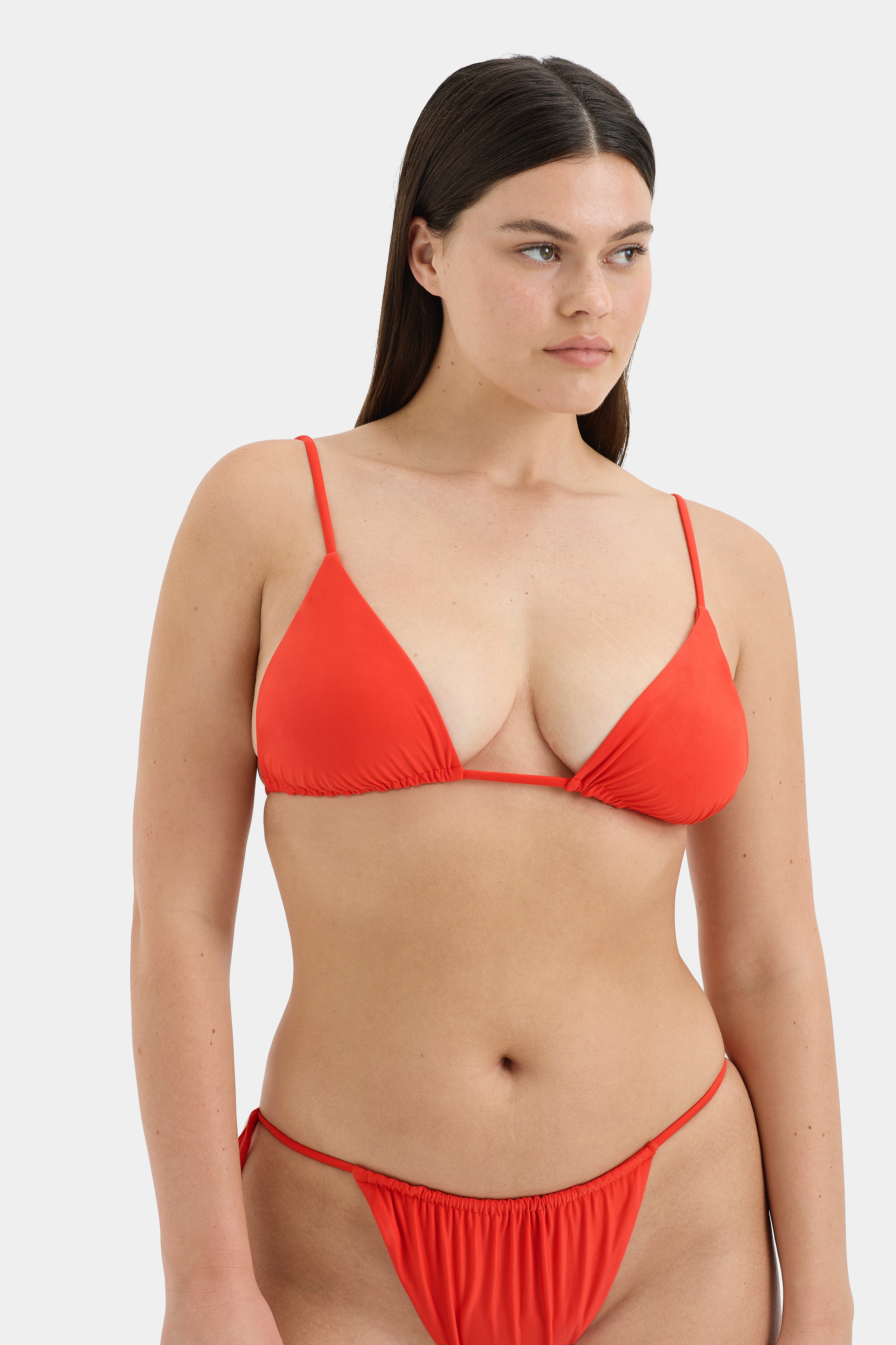 Clarita String Triangle Top