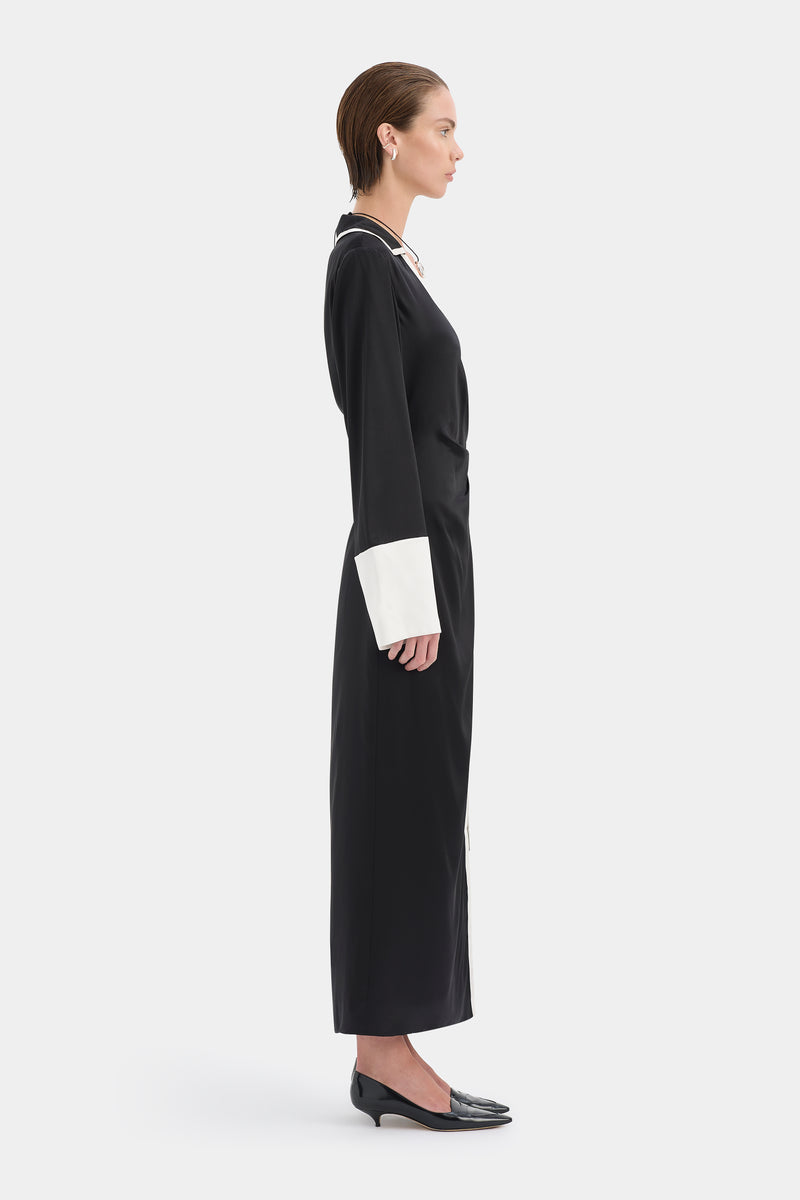 Yasmine Wrap Shirt Dress