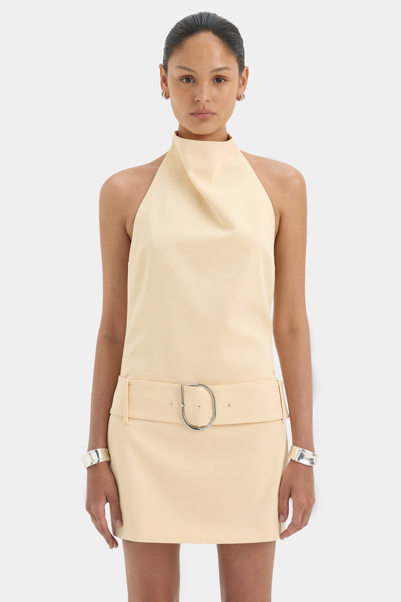 Sabina Belted Mini Dress