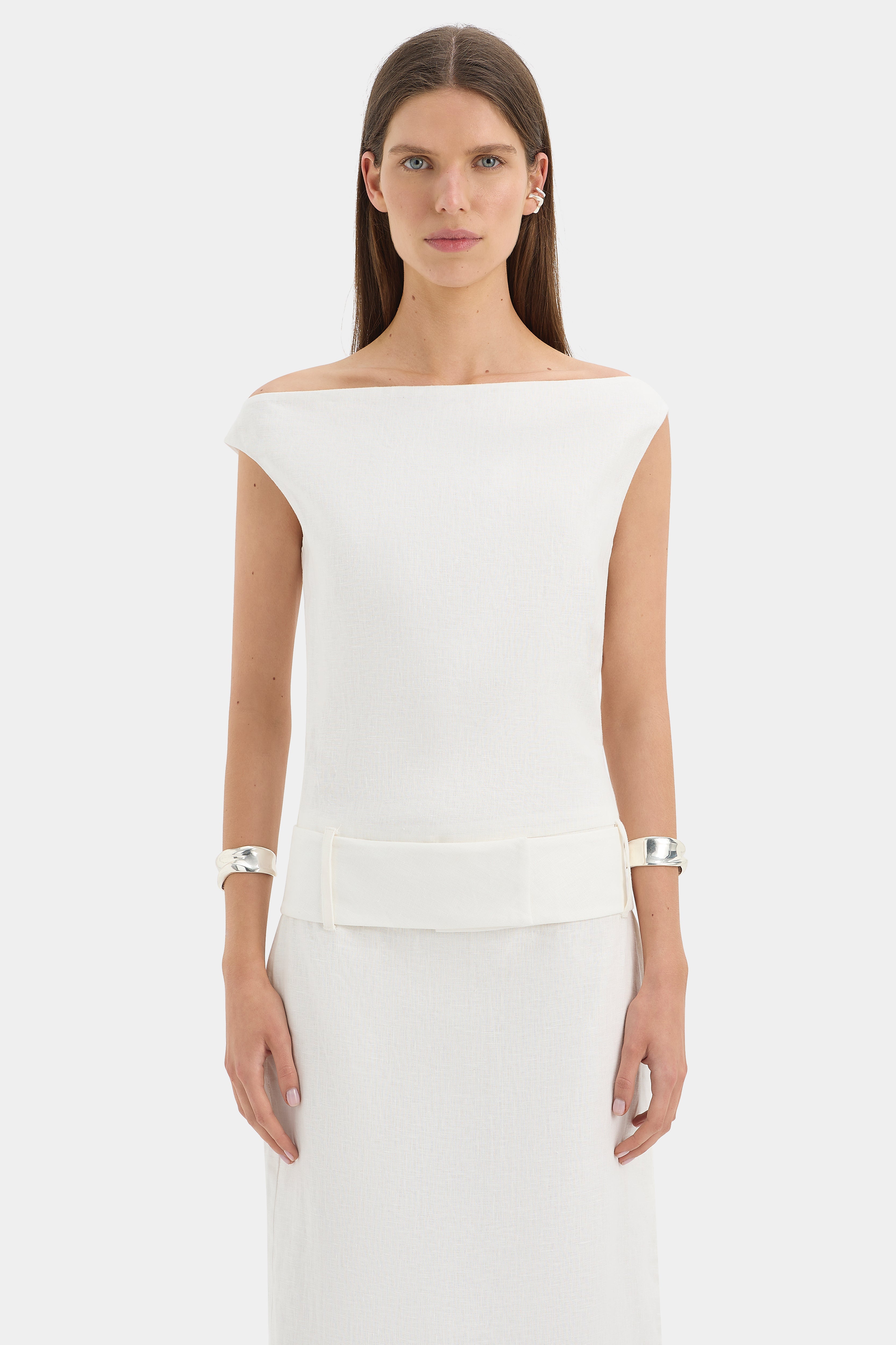 Raquel Off Shoulder Midi Dress