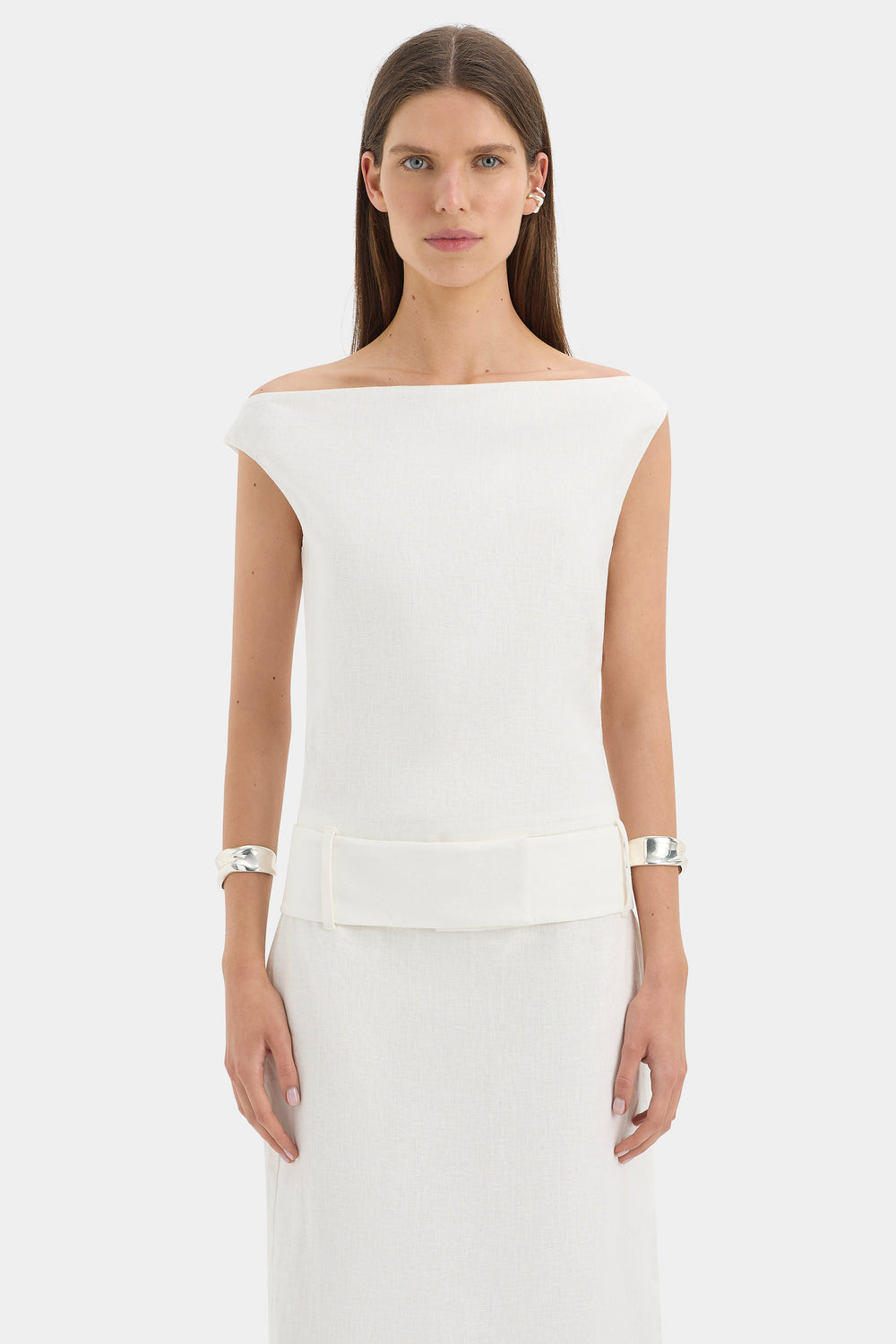 Raquel Off Shoulder Midi Dress