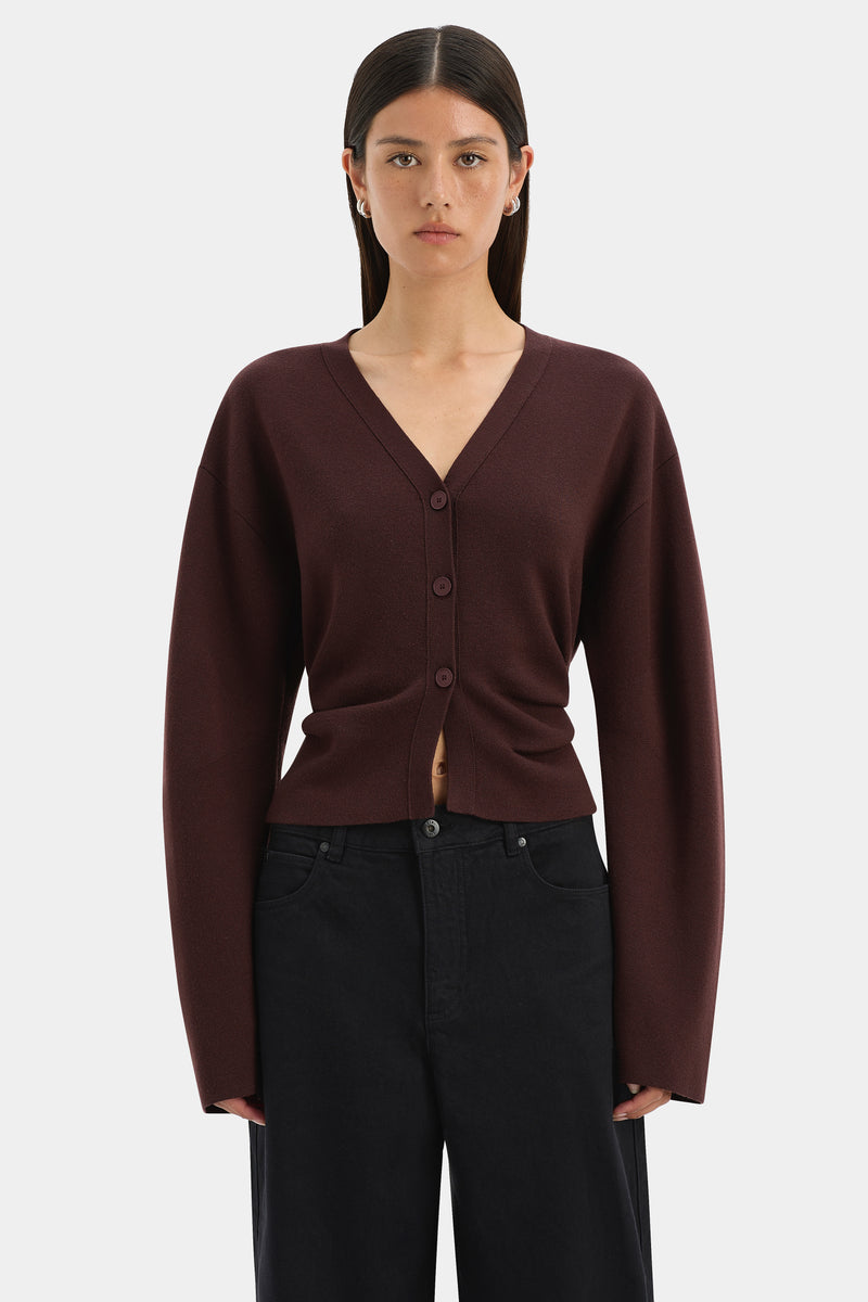 Ayana Gathered Cardigan