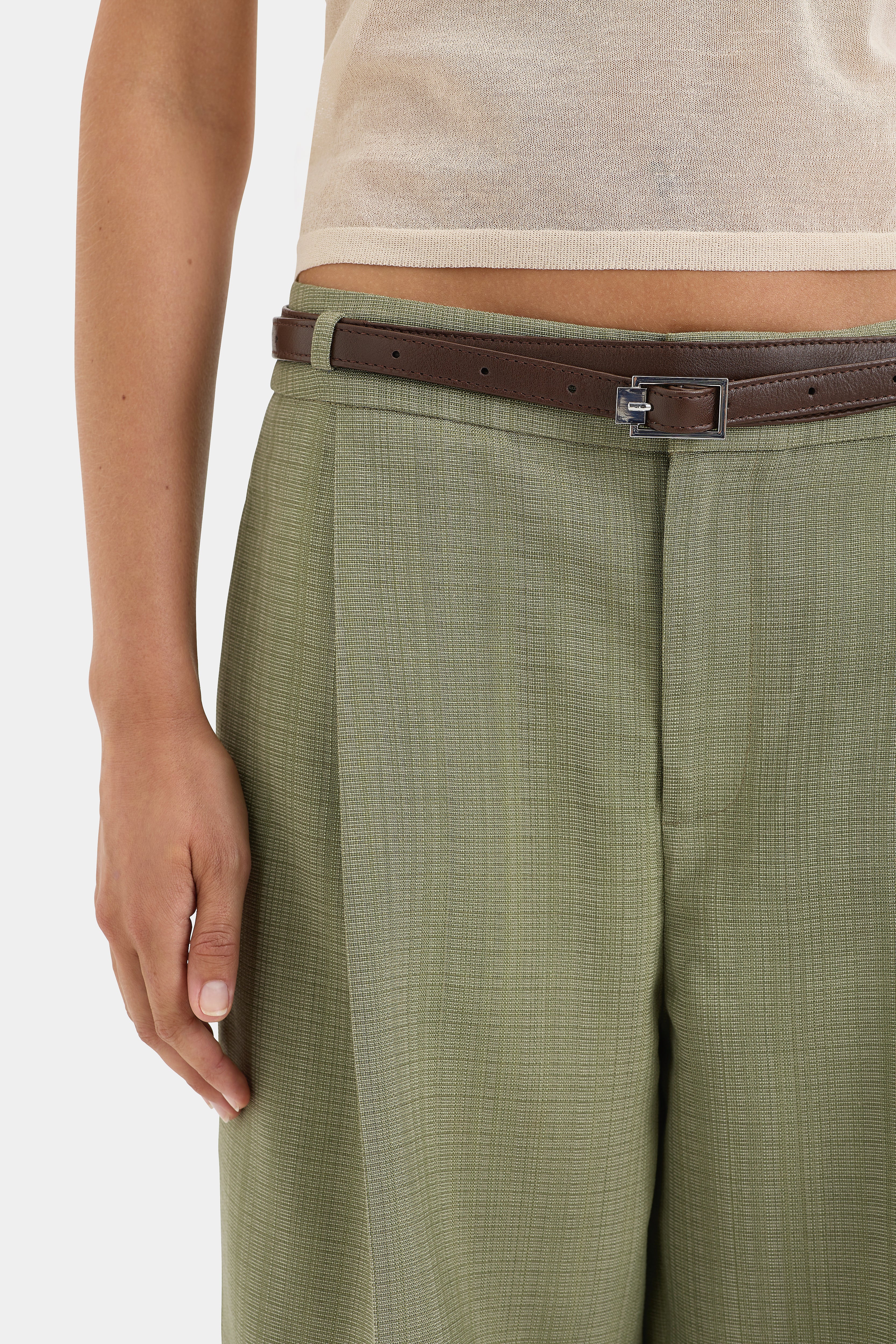 Classic Leather Wrap Belt