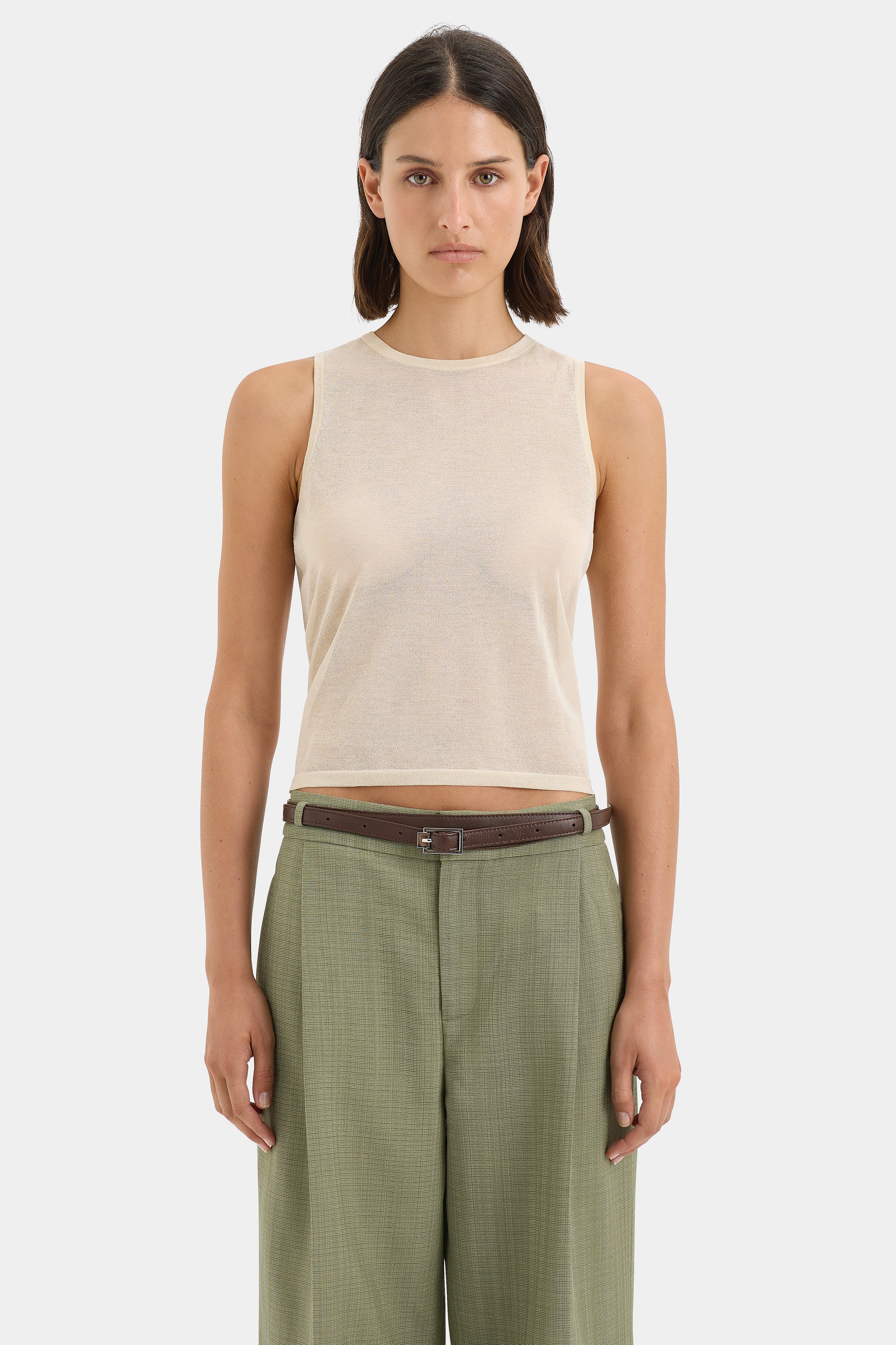 Classic Leather Wrap Belt