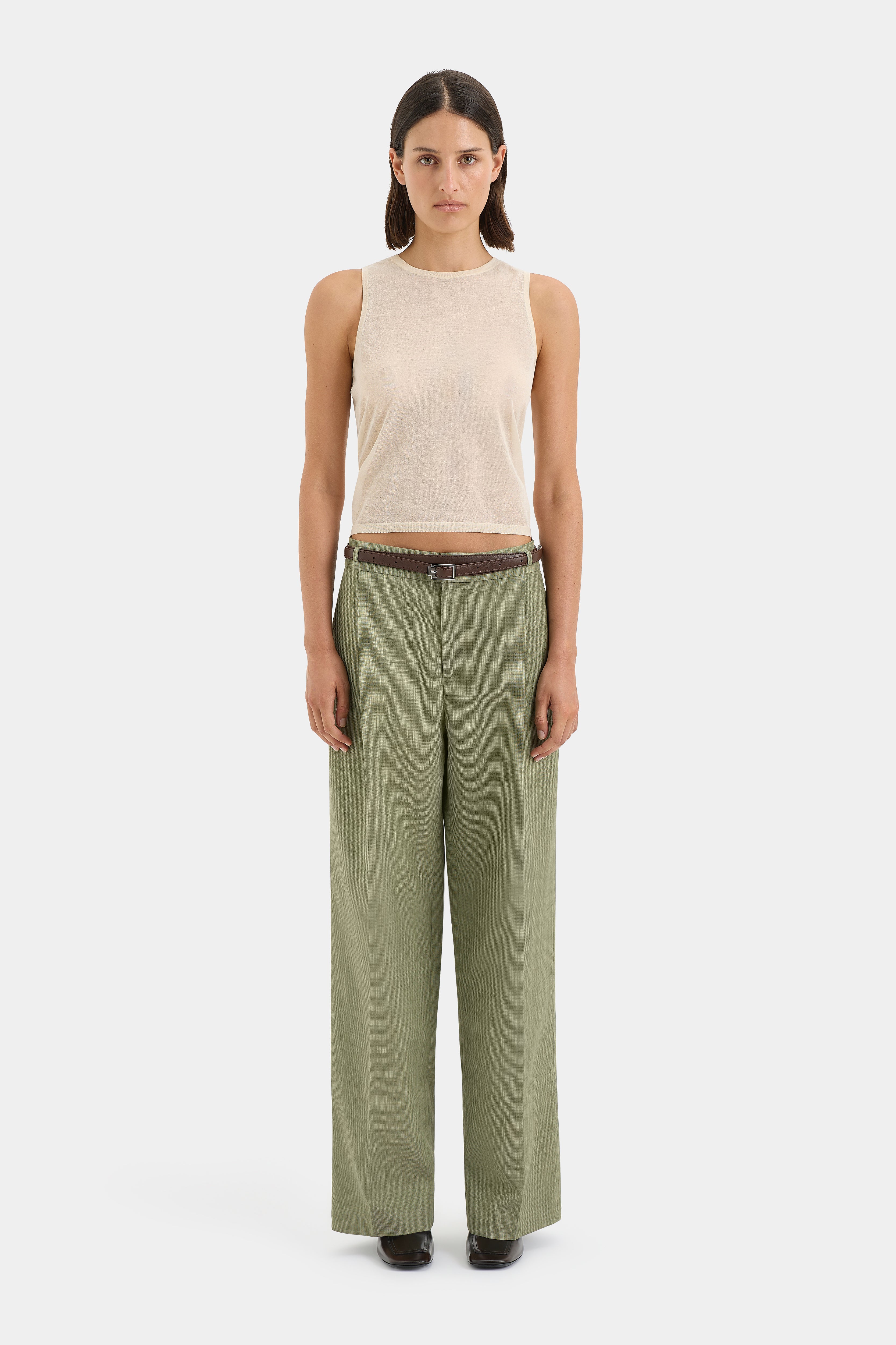 Classic Leather Wrap Belt