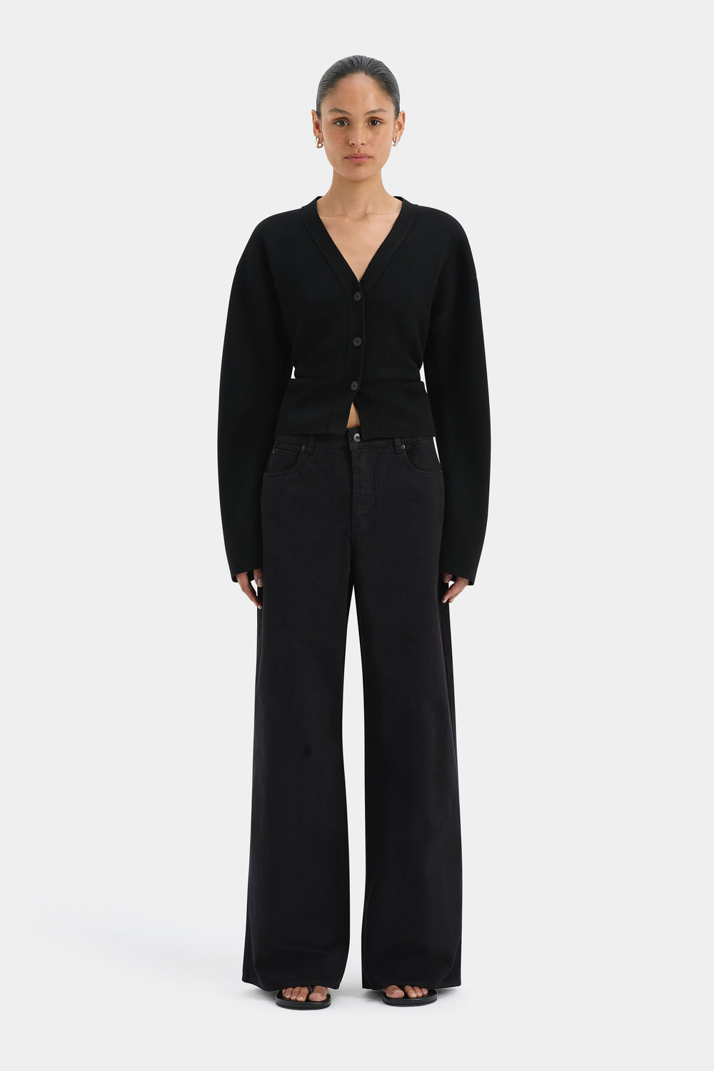 Ayana Gathered Cardigan