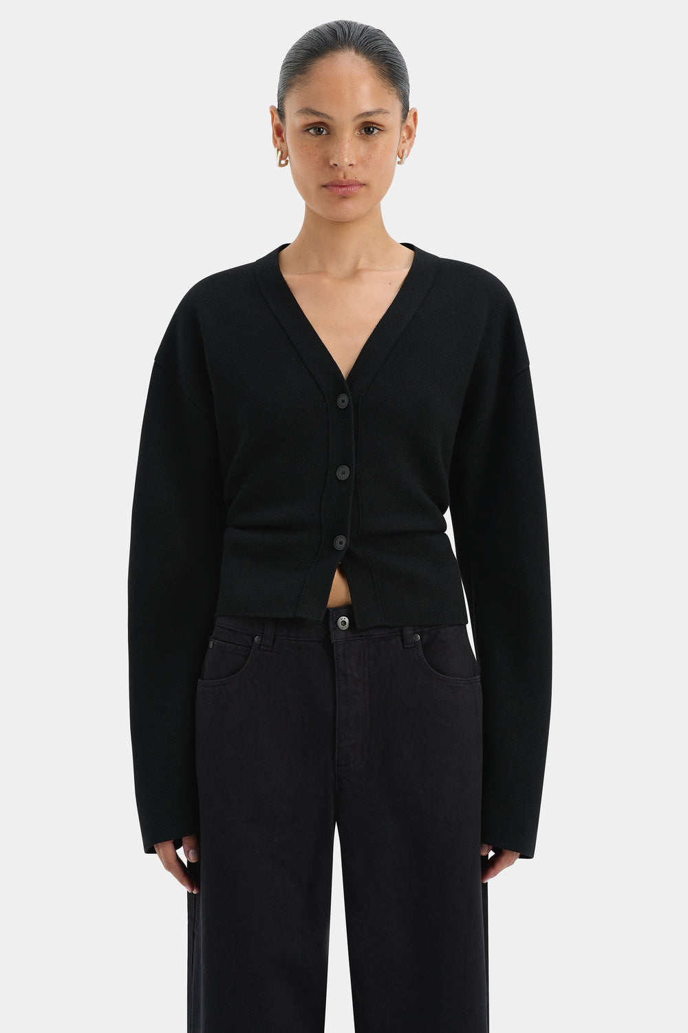 Ayana Gathered Cardigan