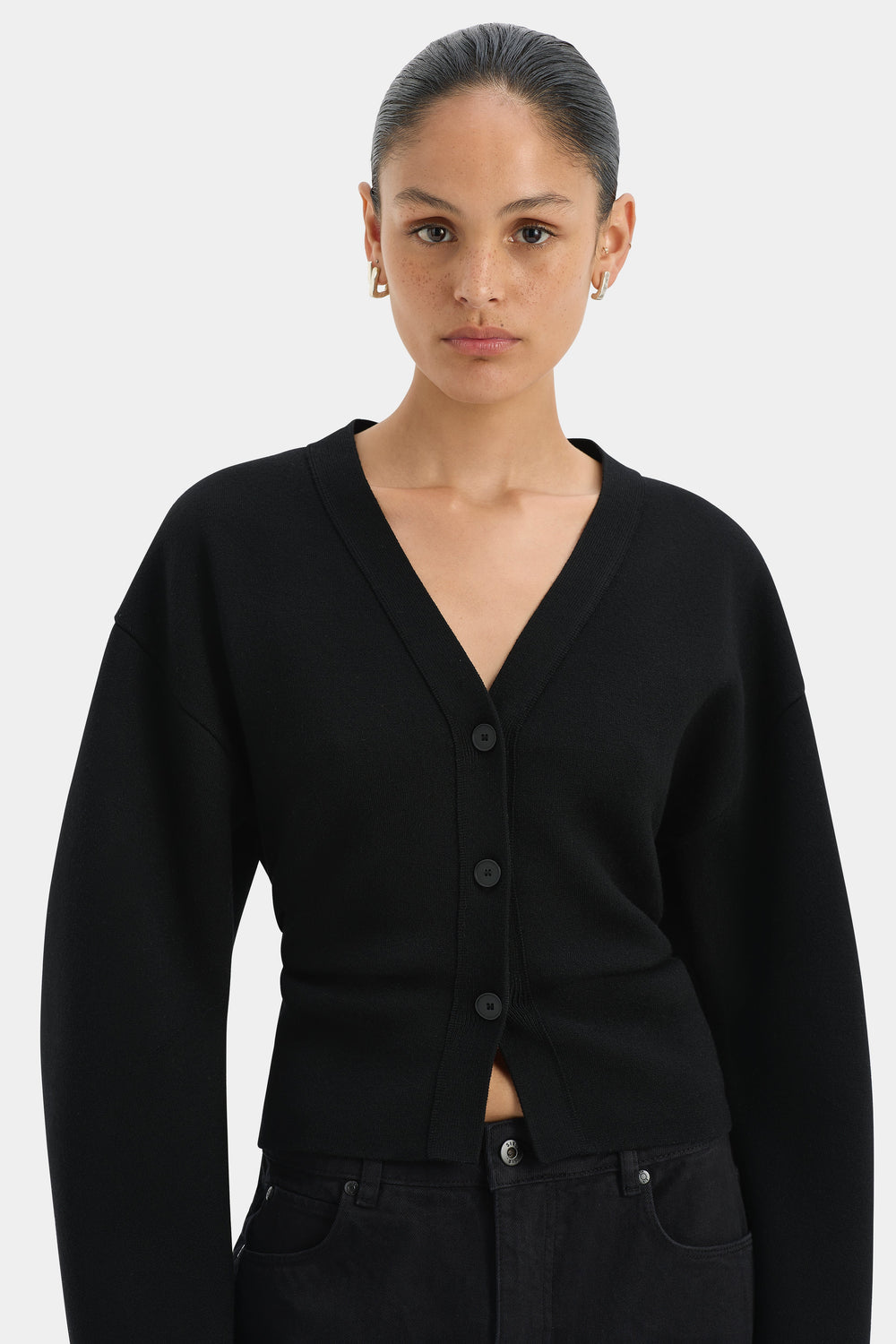 Ayana Gathered Cardigan