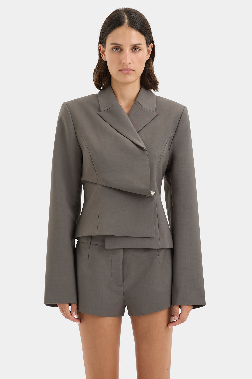 Maya Pleated Blazer