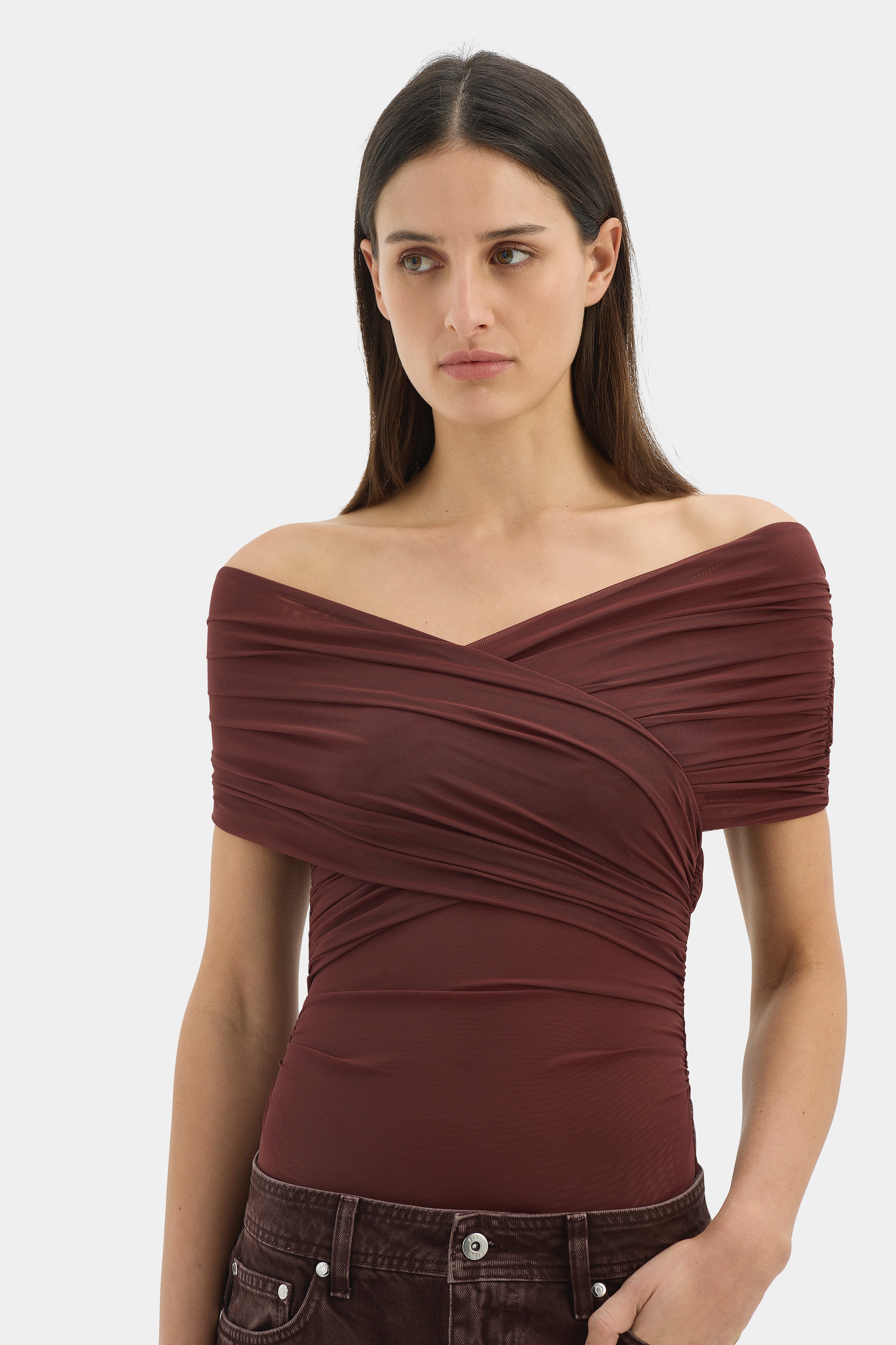 Jacques Gathered Bodysuit