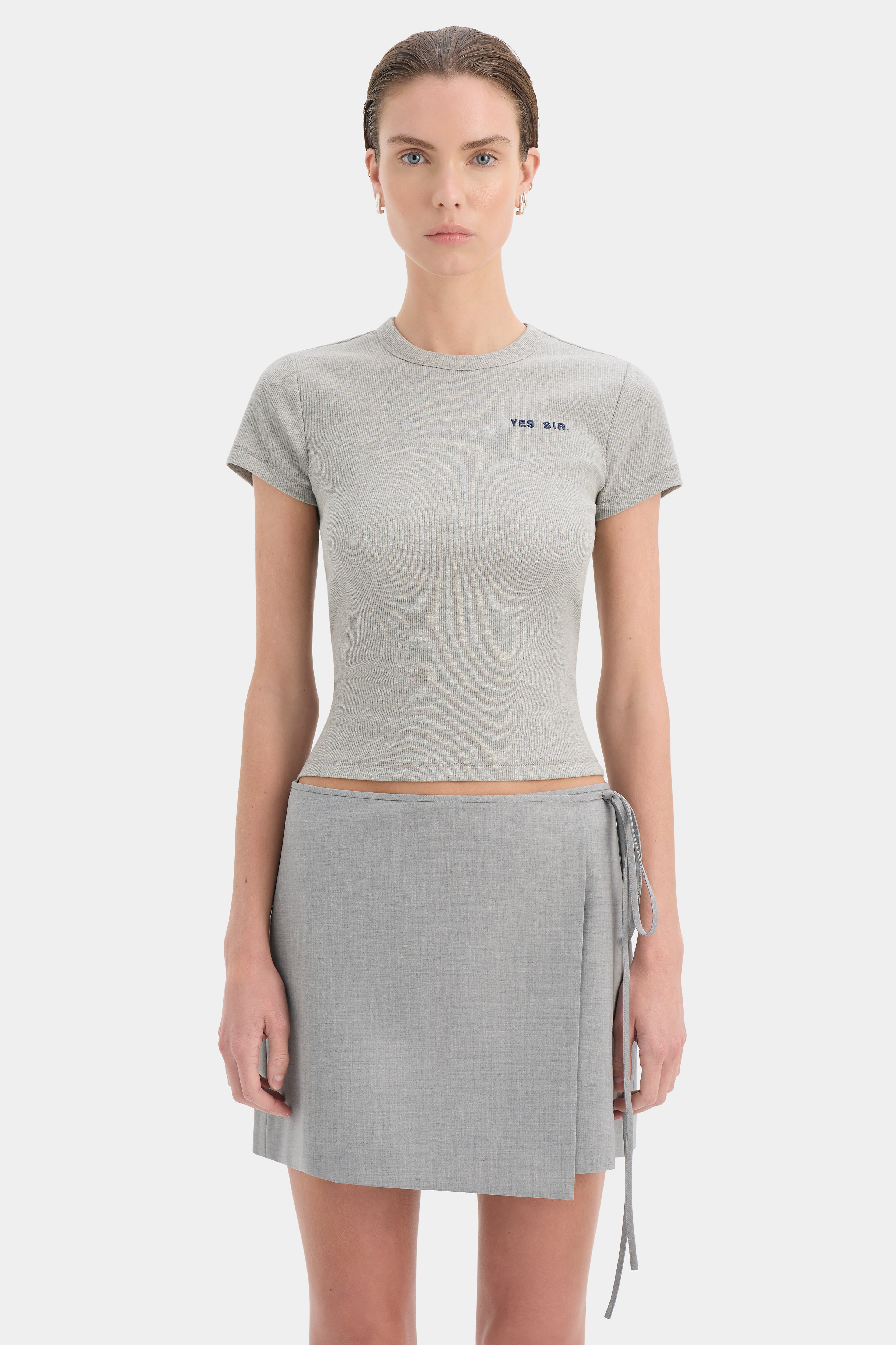 Yes SIR. Ribbed Tee