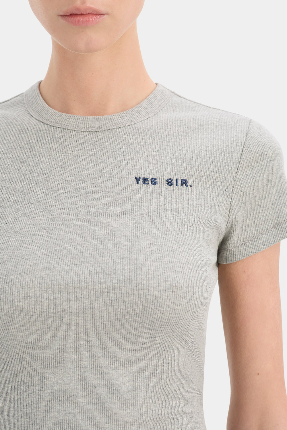 Yes SIR. Ribbed Tee